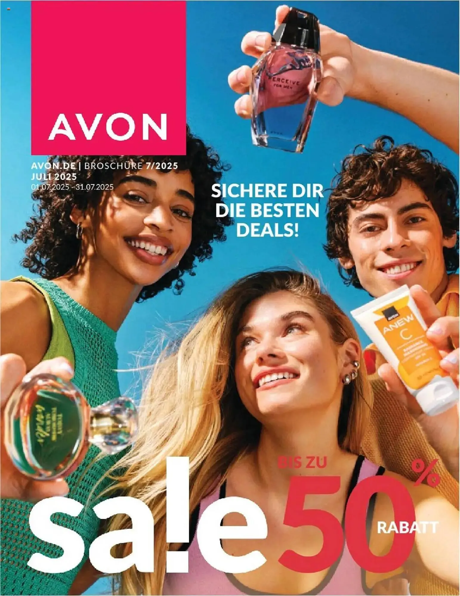 Avon Prospekt von 1. Juli bis 31. Juli 2025 - Prospekt seite 1