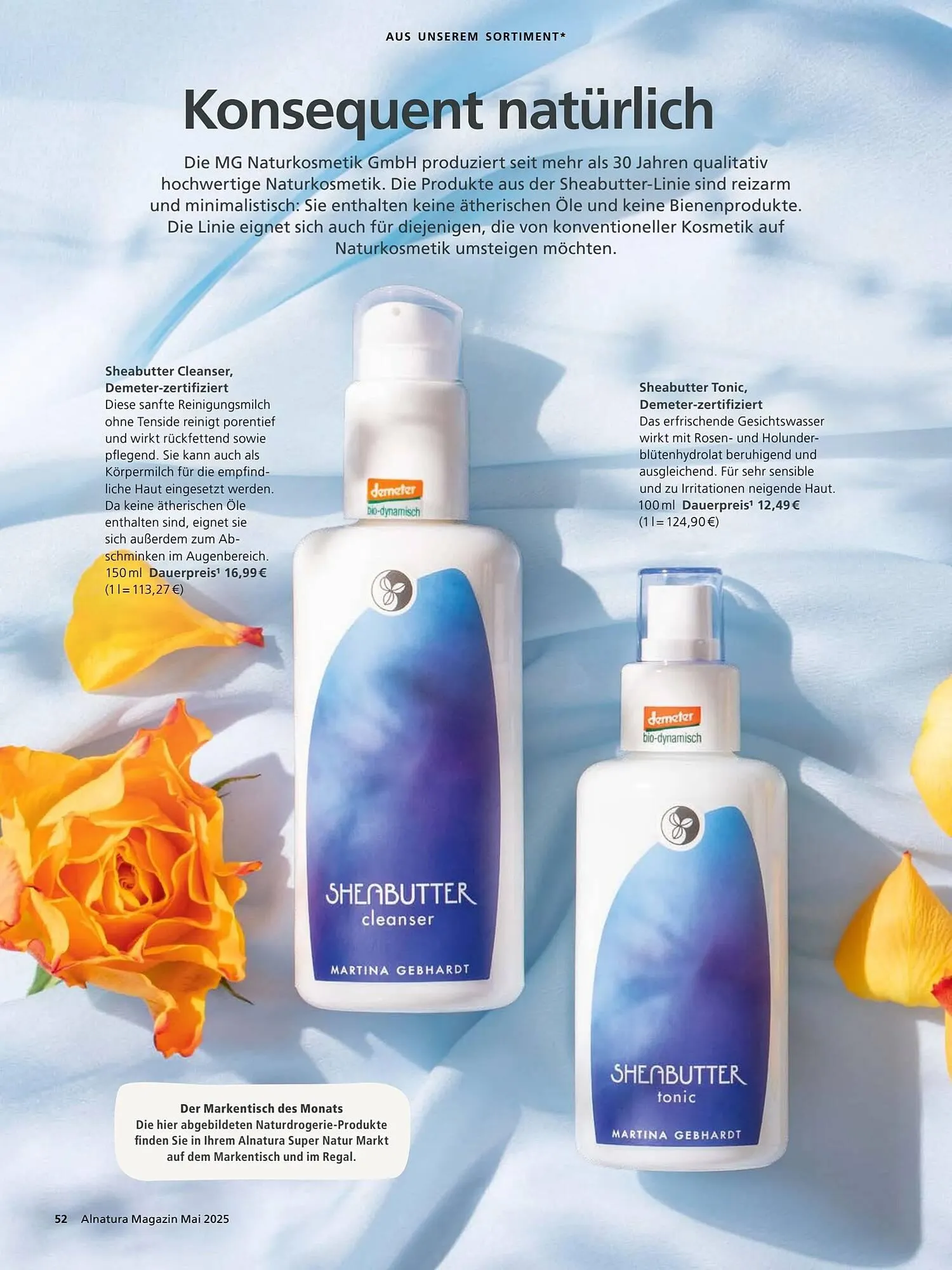 Alnatura Prospekt von 2. Mai bis 1. Juni 2025 - Prospekt seite 52