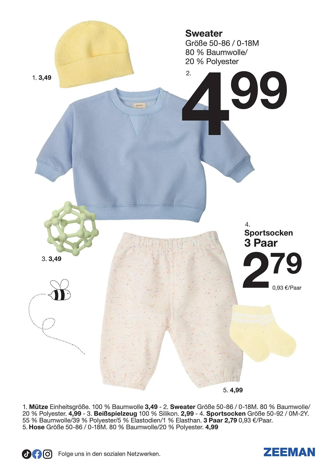 Zeeman Prospekt von 14. März bis 20. März 2026 - Prospekt seite 13