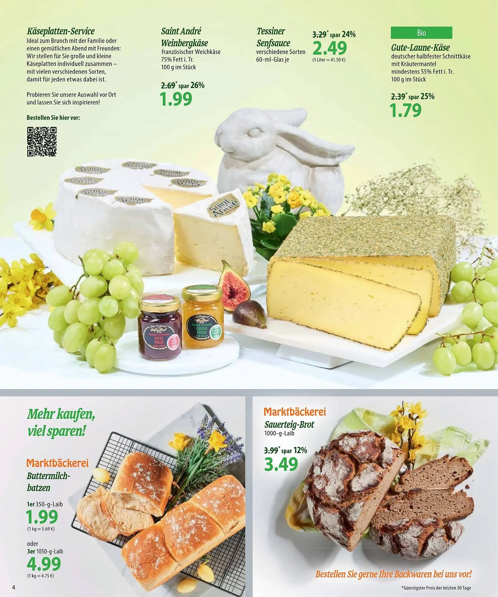 Famila Nord Ost Prospekt von 23. März bis 28. März 2026 - Prospekt seite 4