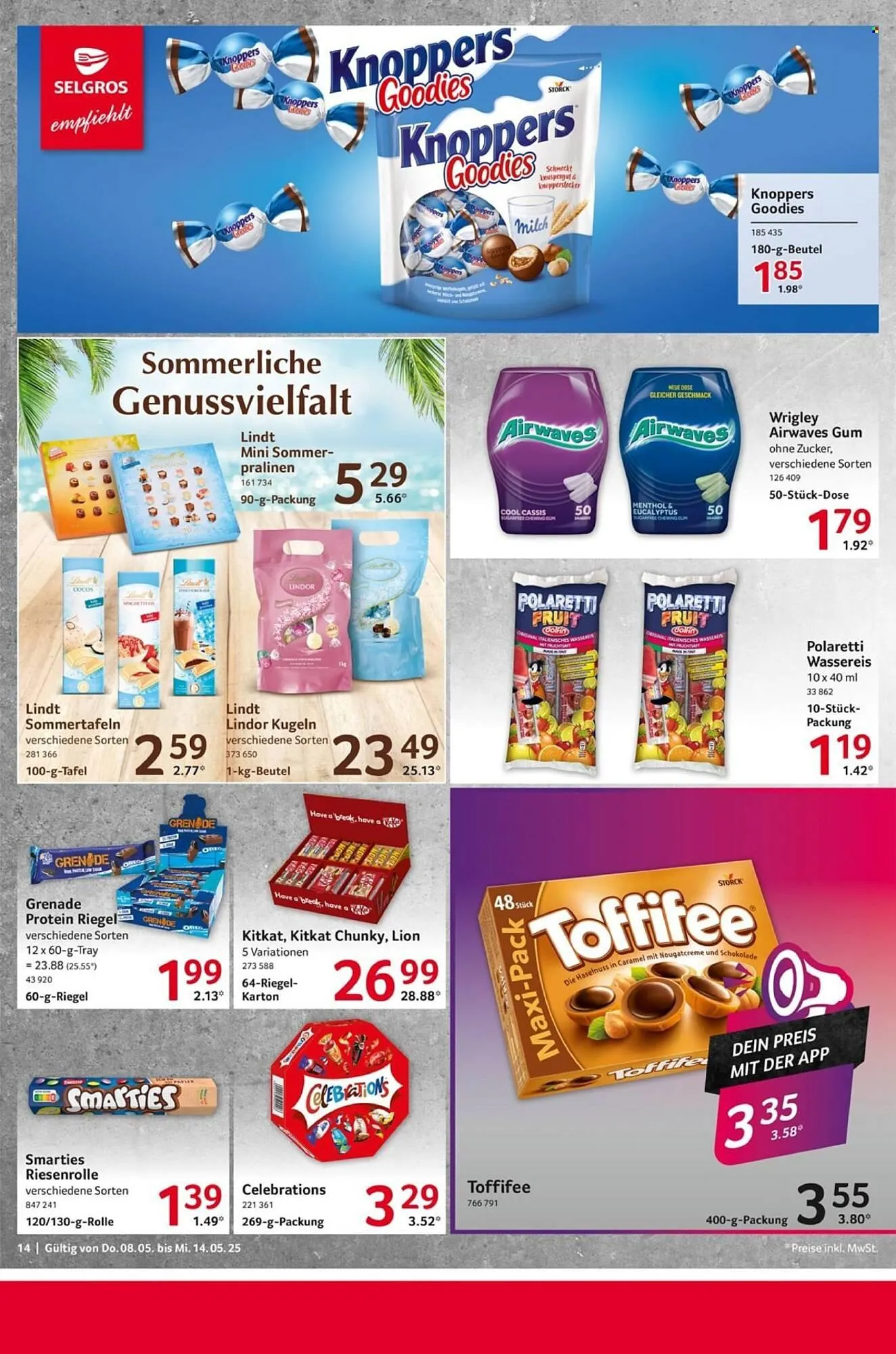 Selgros Prospekt von 8. Mai bis 14. Mai 2025 - Prospekt seite 14