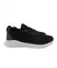 Schwarze Sneaker X-Mail, Mesh-Optik