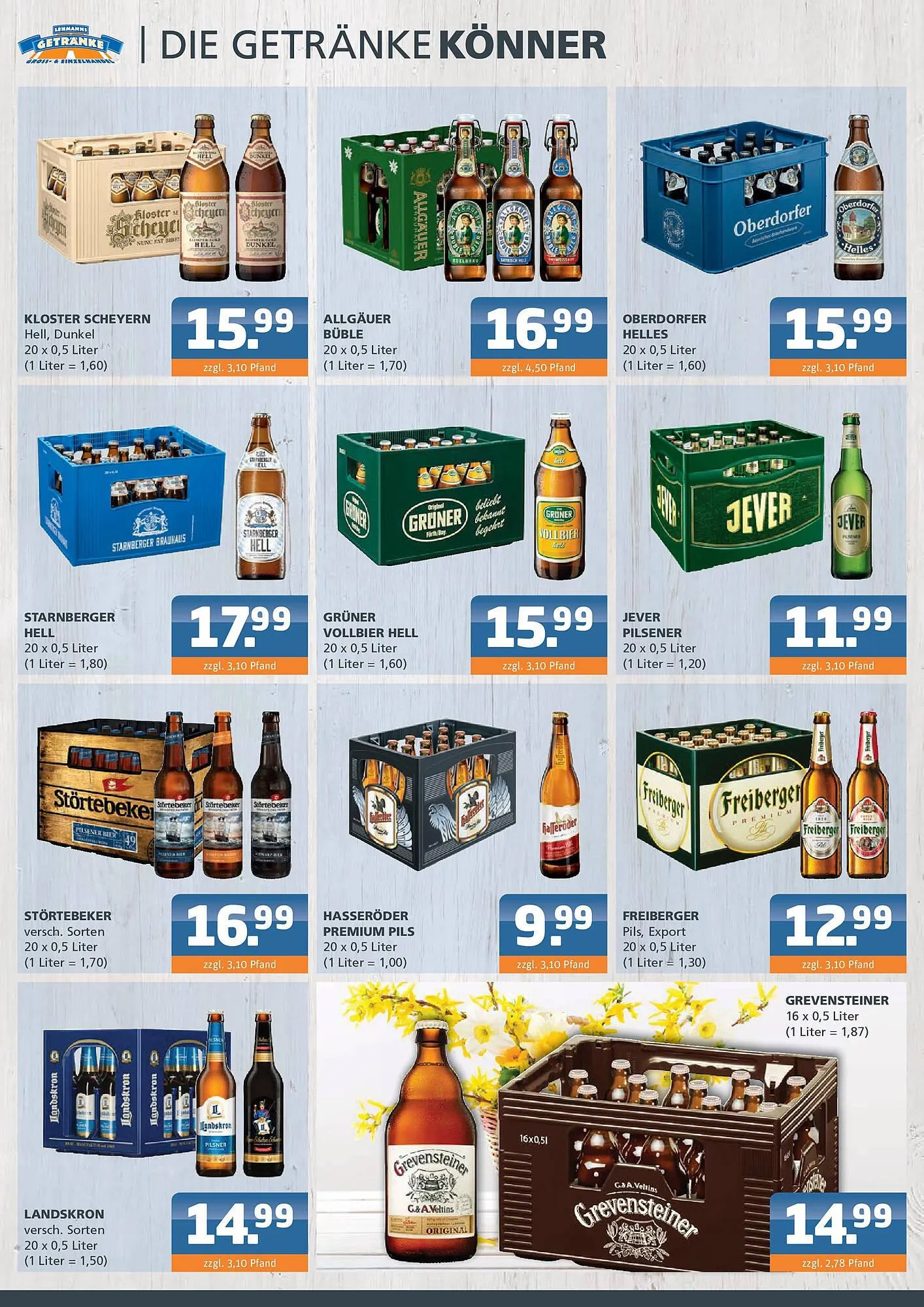 Getränke Lehmann Prospekt von 23. März bis 5. April 2025 - Prospekt seite 2