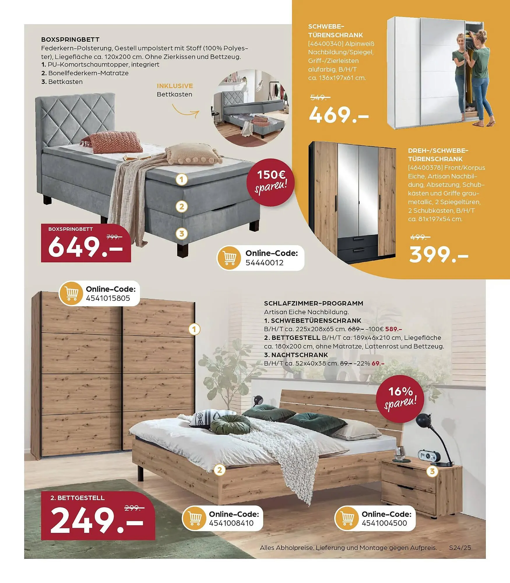 Möbel Buss Prospekt von 19. März bis 4. April 2026 - Prospekt seite 25