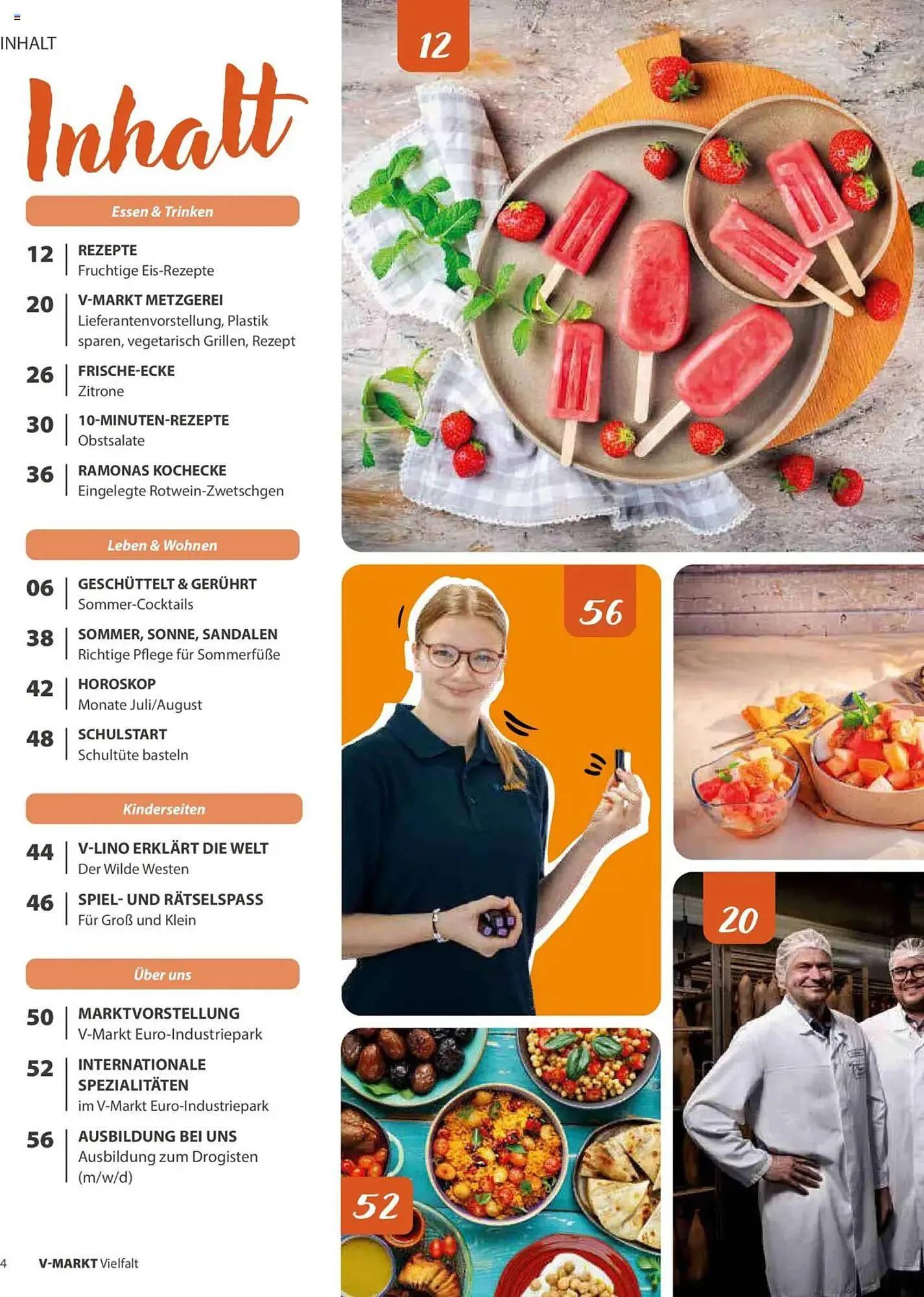 V Markt Prospekt von 1. Juli bis 31. August 2025 - Prospekt seite 4