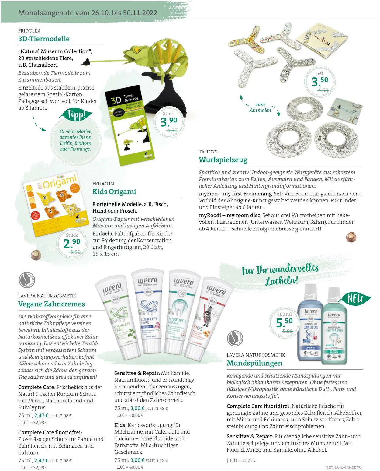 ebl Naturkos von 5. Oktober bis 11. Oktober 2023 - Prospekt seite 2