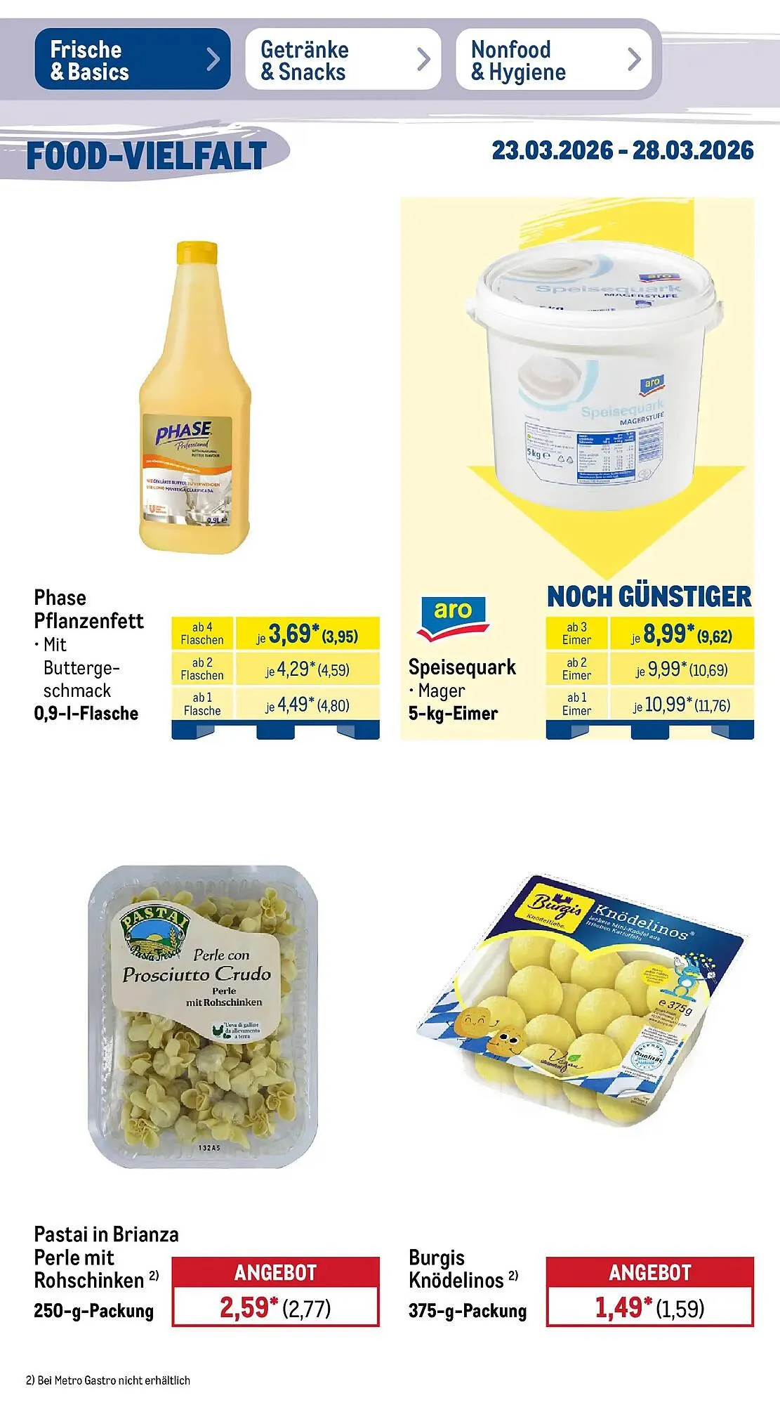 METRO Prospekt von 22. März bis 28. März 2026 - Prospekt seite 17