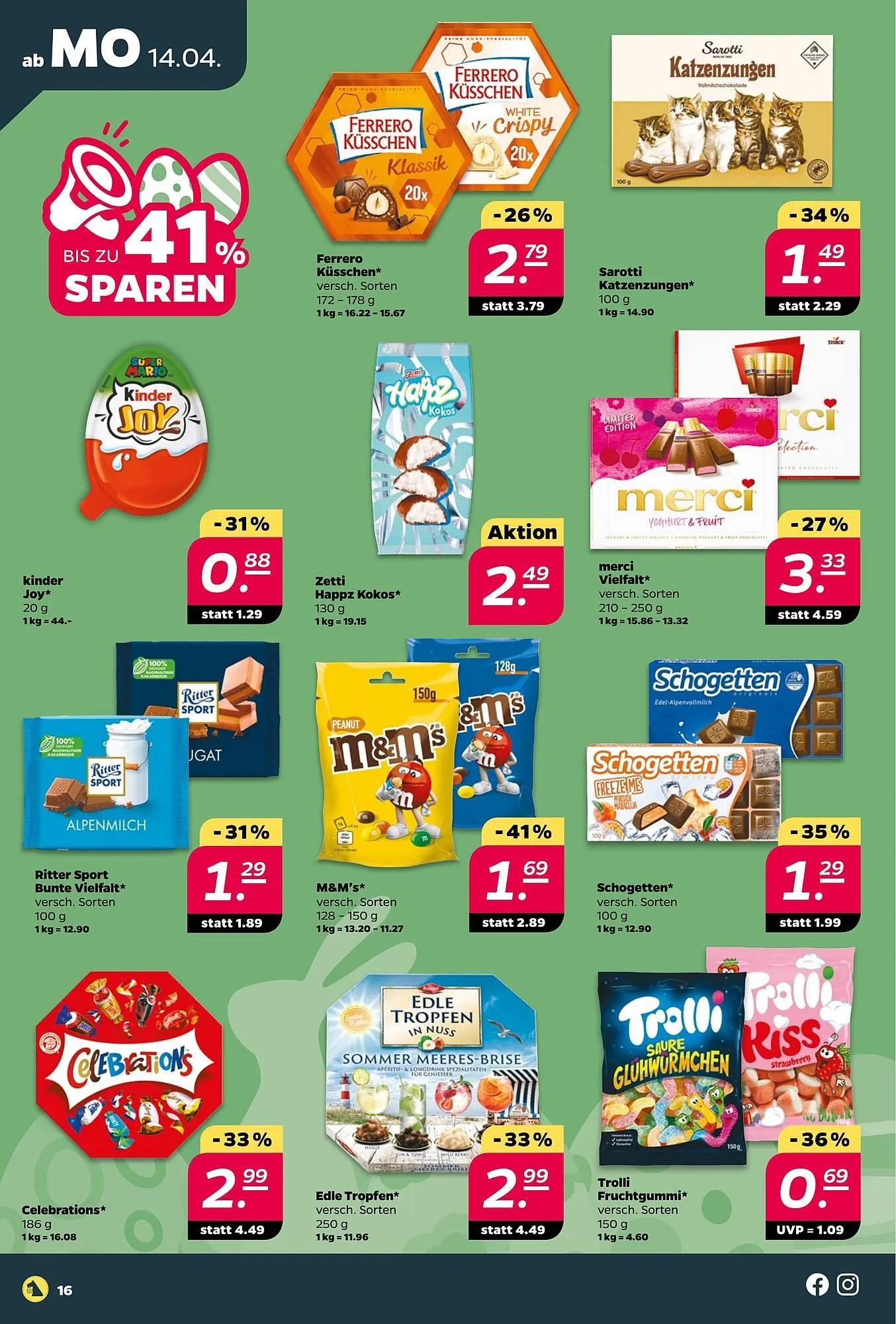 NETTO Prospekt von 14. April bis 19. April 2025 - Prospekt seite 16