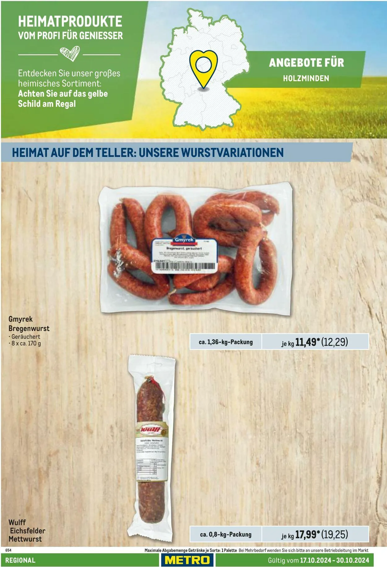 Metro Aktueller Prospekt von 10. Juli bis 24. Juli 2025 - Prospekt seite 10