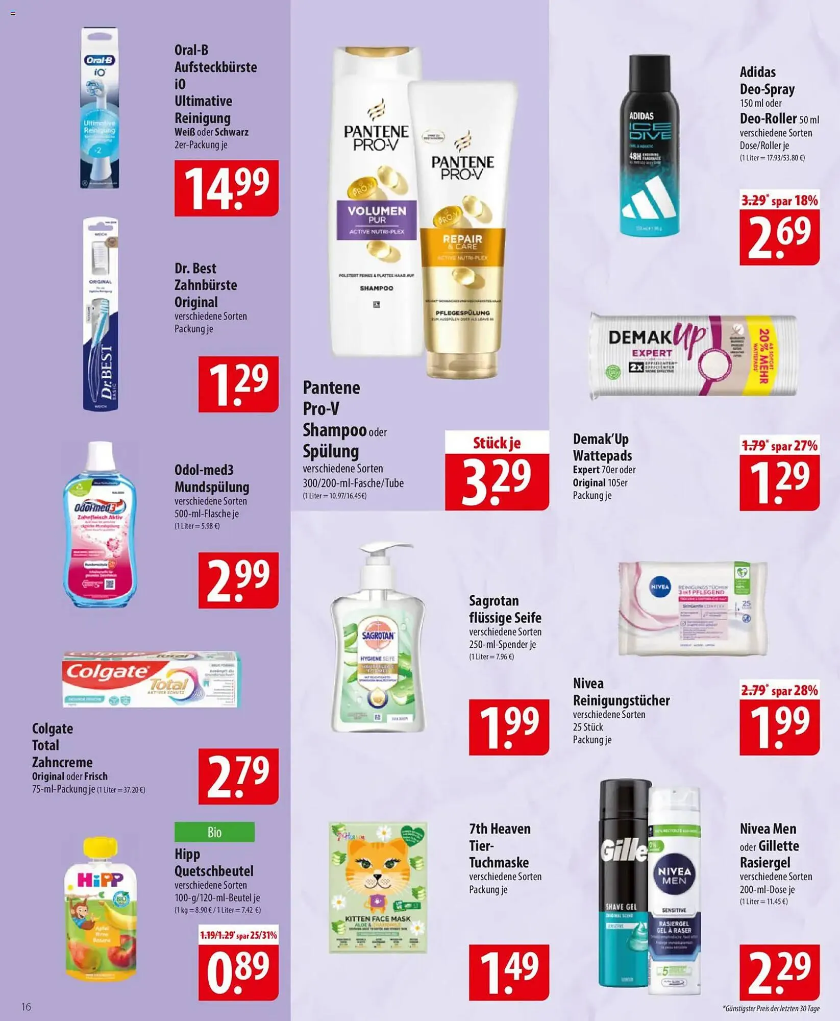 Famila Nord Ost Prospekt von 16. Februar bis 21. Februar 2026 - Prospekt seite 16