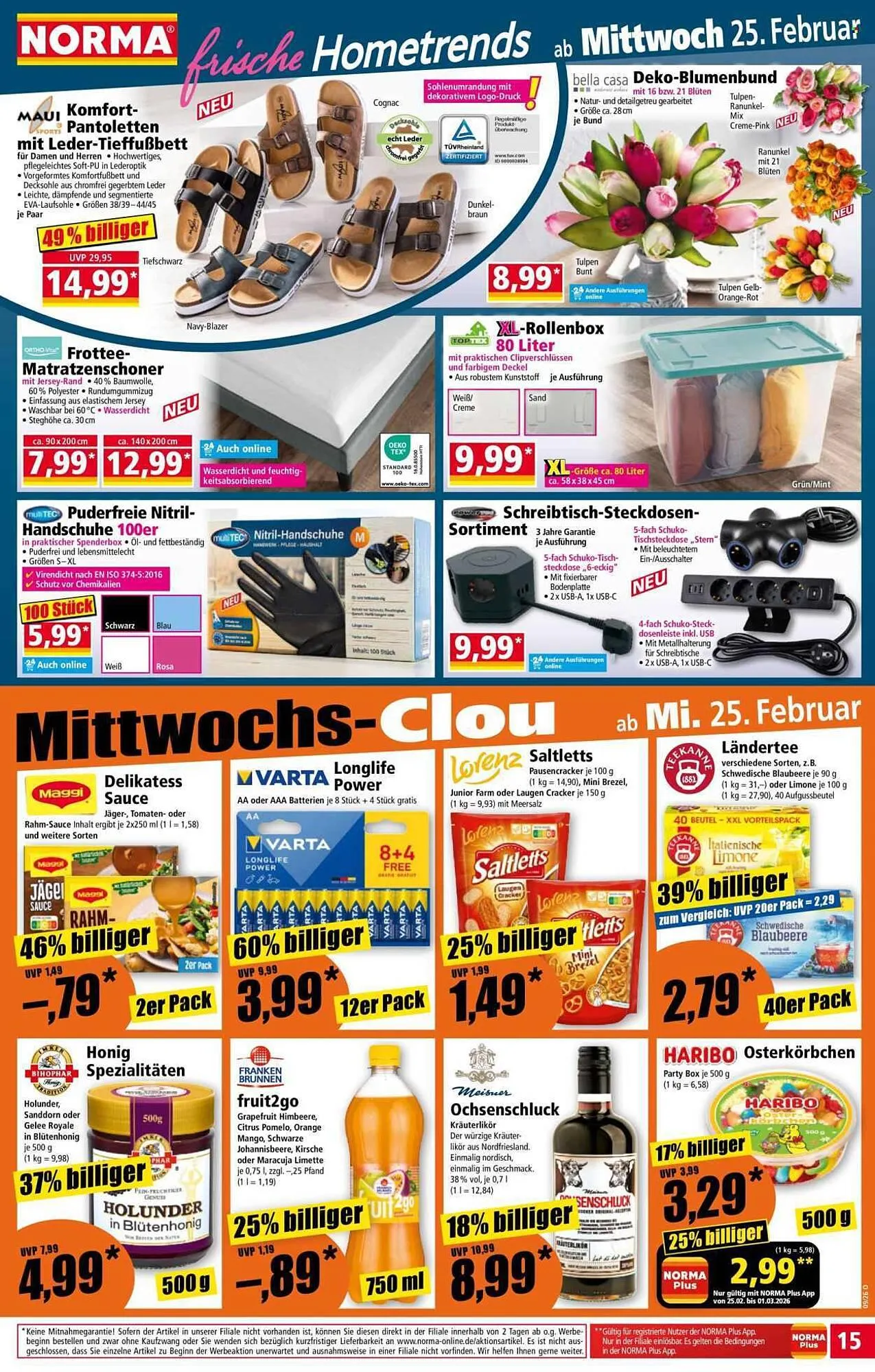 Norma Prospekt von 23. Februar bis 1. März 2026 - Prospekt seite 15
