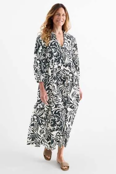 Shirt dress - floral