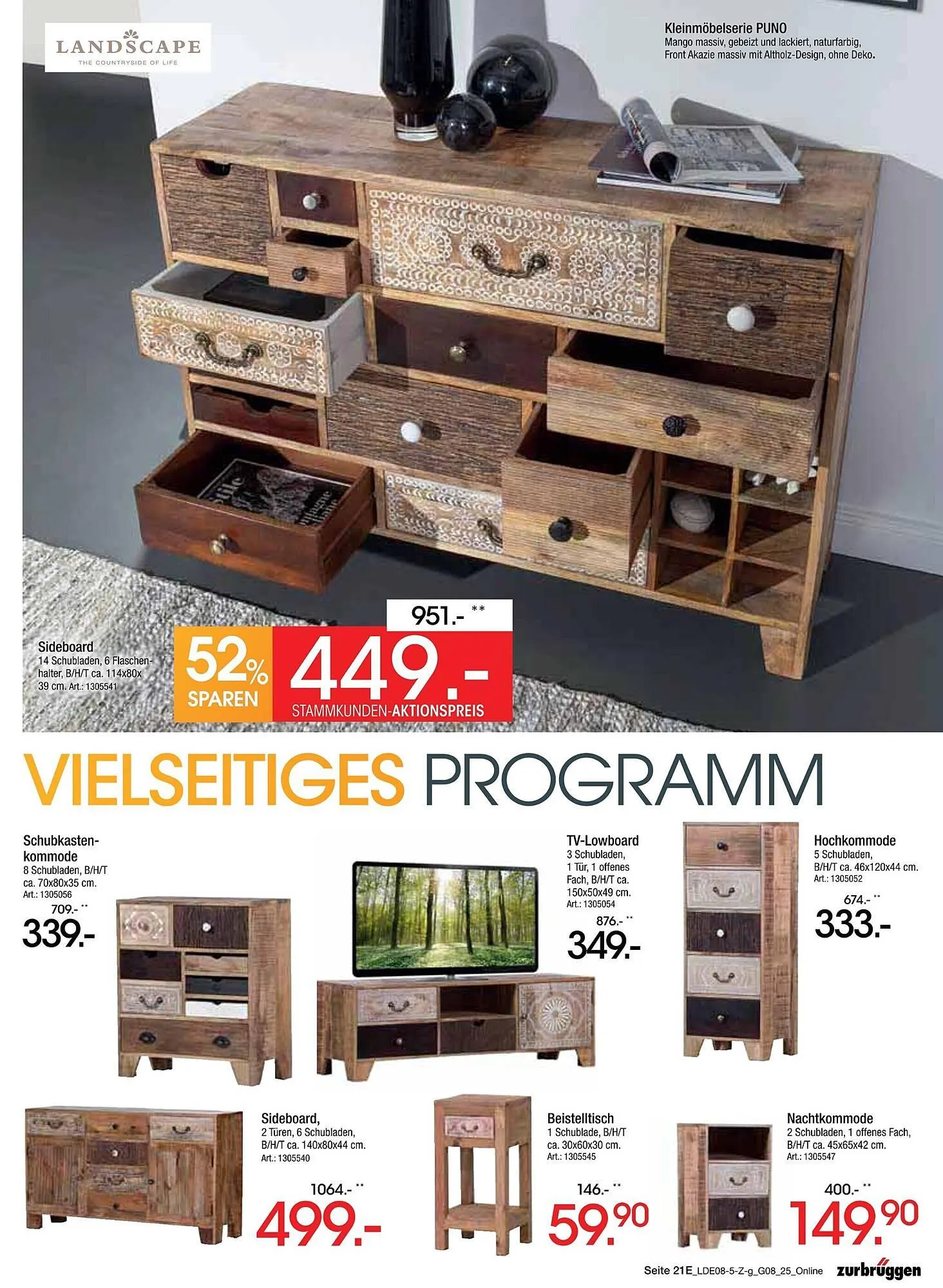 Zurbrüggen Prospekt von 2. August bis 23. August 2025 - Prospekt seite 33