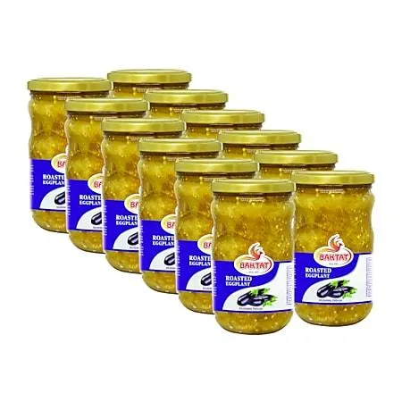 12x BAKTAT 630g - Geröstete Auberginen - Közlenmis Patlican