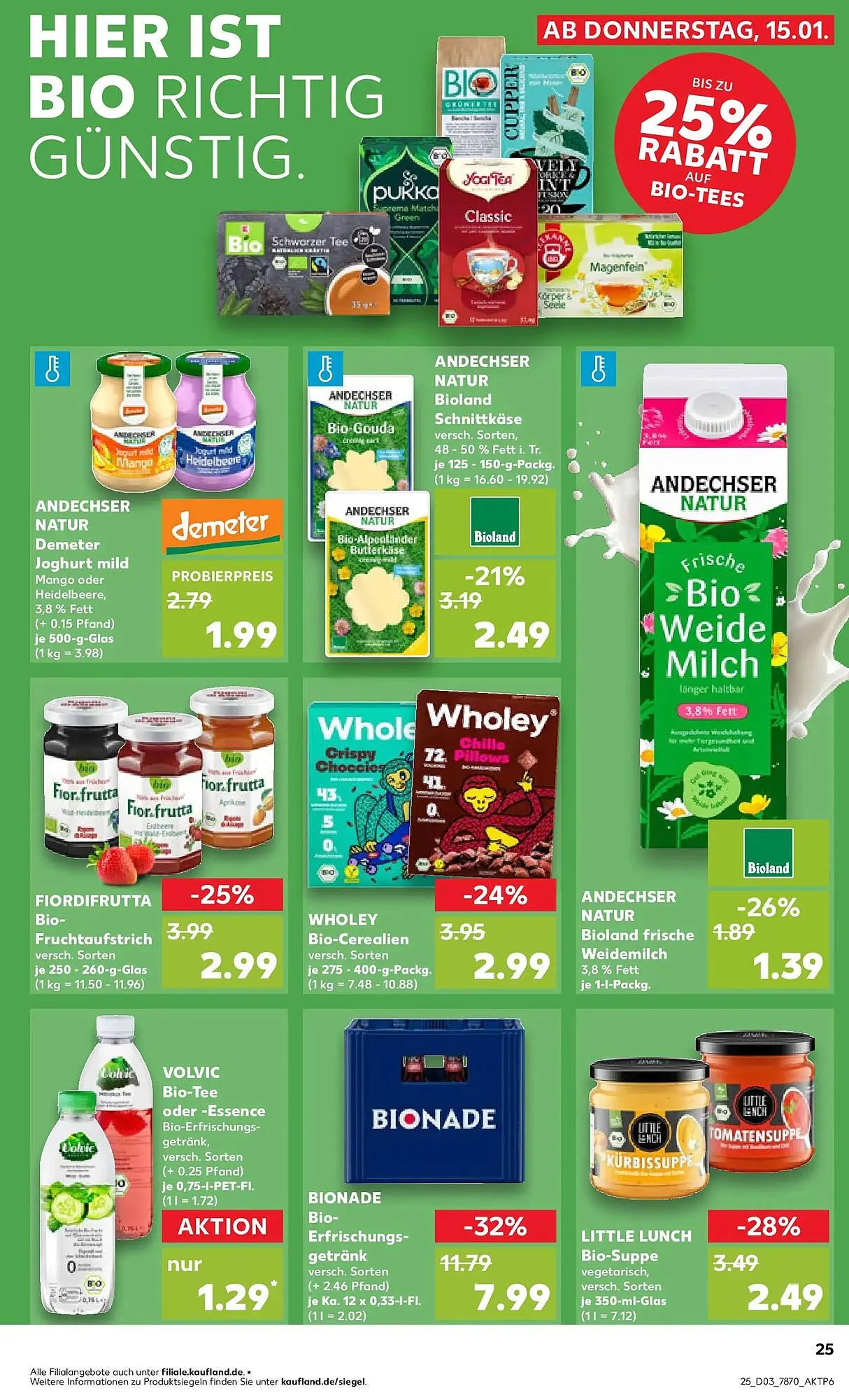 Kaufland Prospekt von 18. Januar bis 21. Januar 2026 - Prospekt seite 25