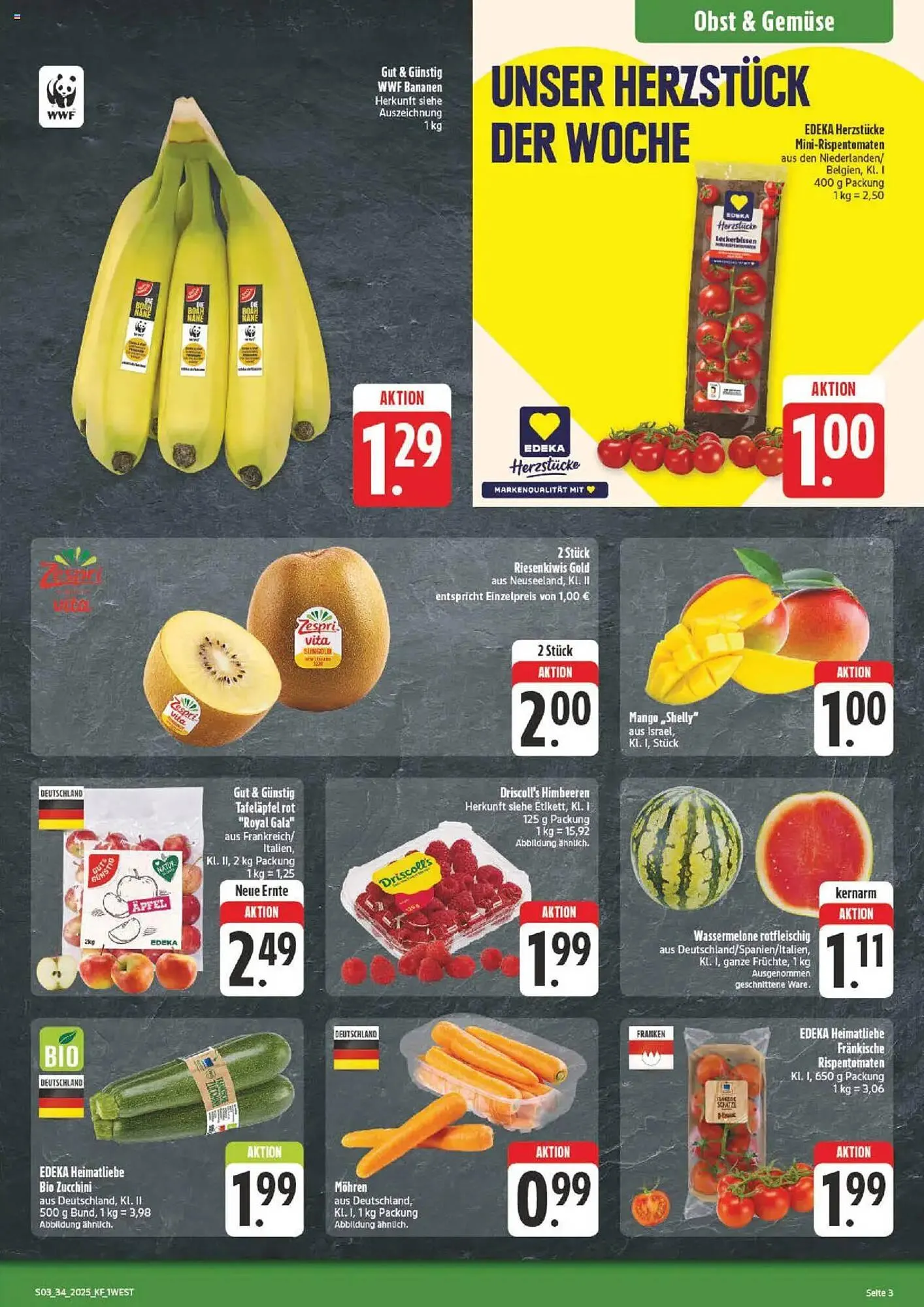 nah & gut Prospekt von 18. August bis 23. August 2025 - Prospekt seite 3