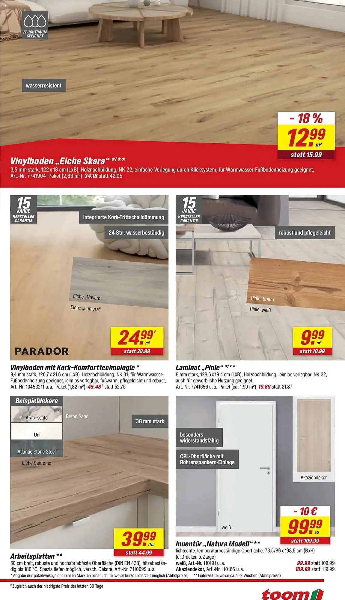 Toom Baumarkt Prospekt von 28. März bis 3. April 2026 - Prospekt seite 25