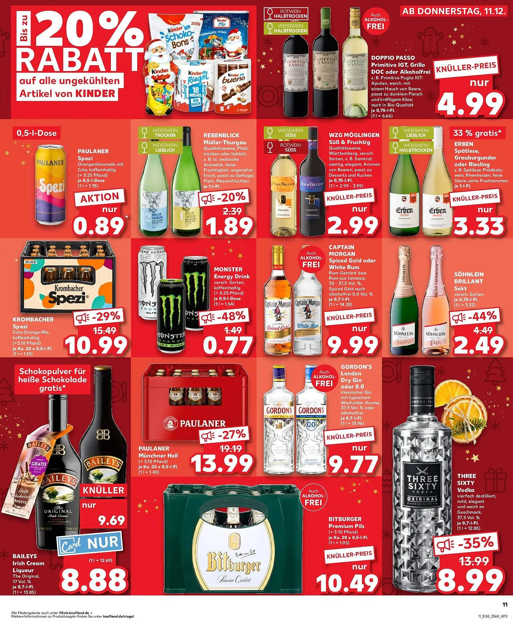 Kaufland Prospekt von 14. Dezember bis 17. Dezember 2025 - Prospekt seite 11