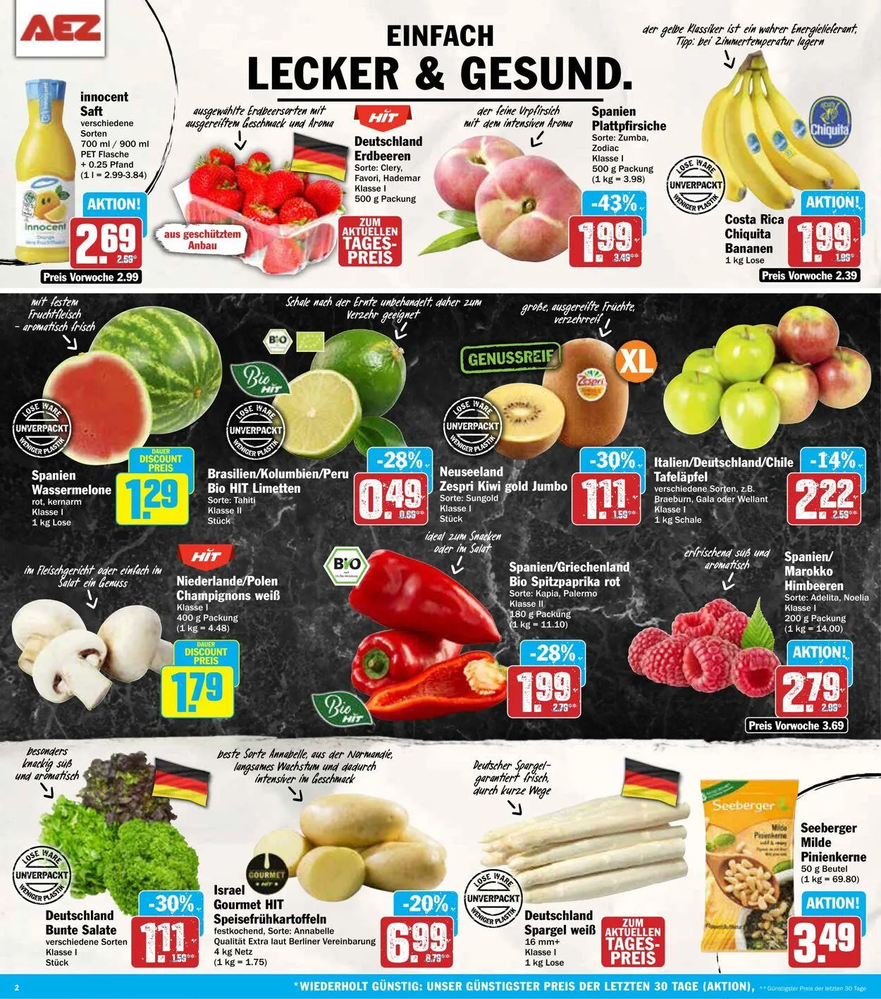 AEZ Aktueller Prospekt von 26. Mai bis 31. Mai 2025 - Prospekt seite 2