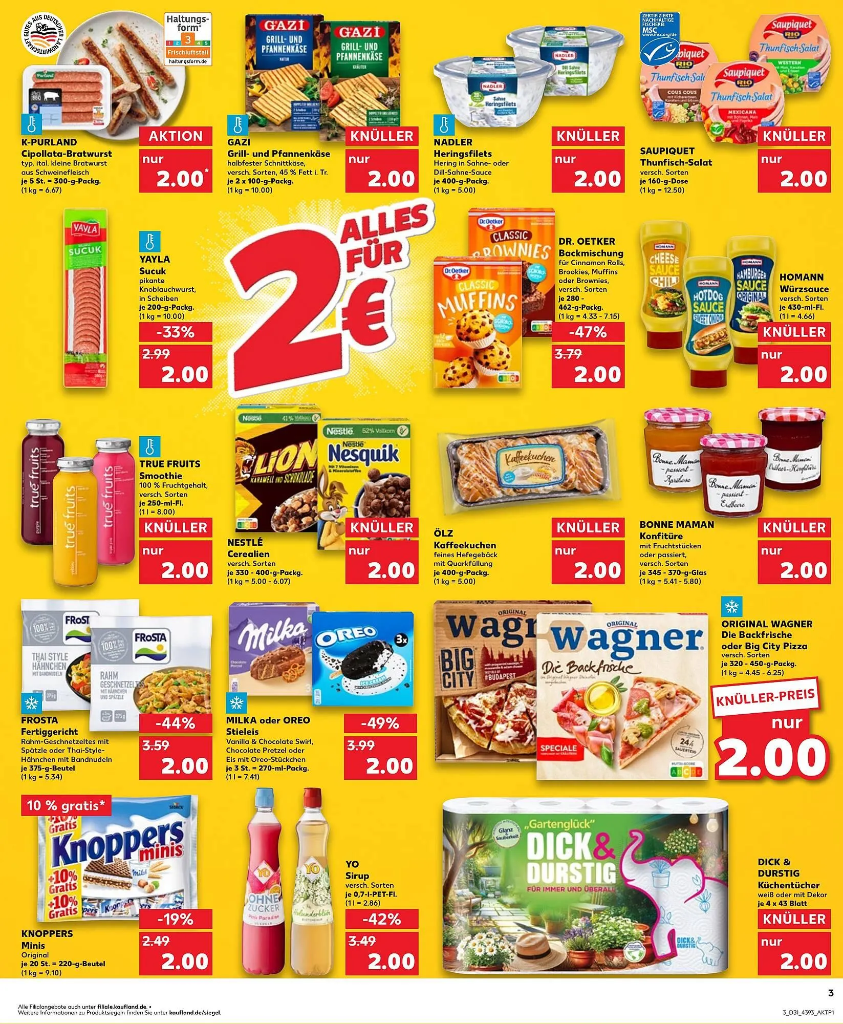 Kaufland Prospekt von 31. Juli bis 6. August 2025 - Prospekt seite 3