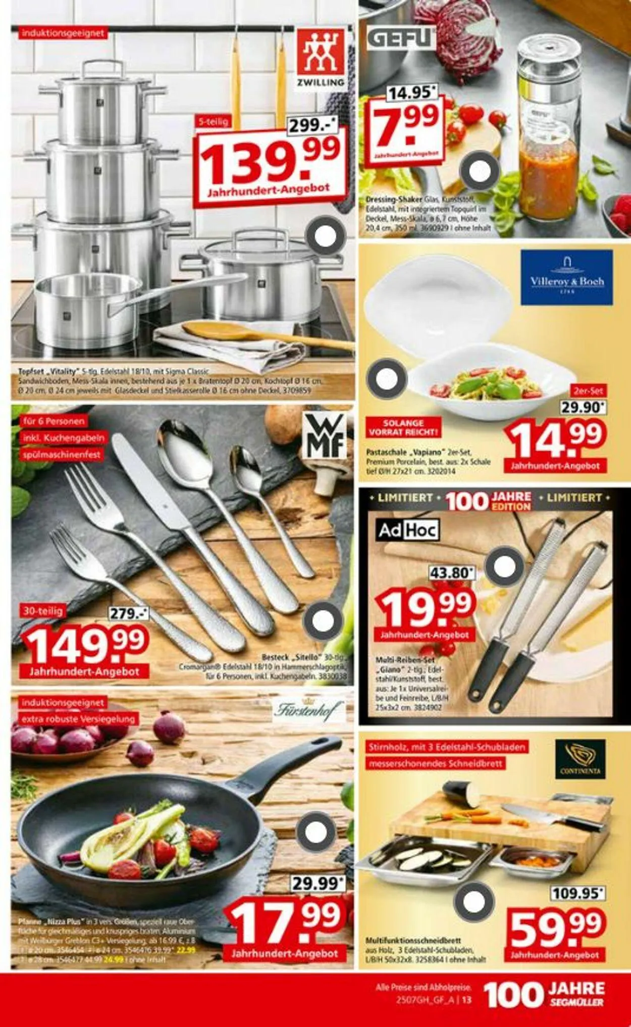 SEGMÜLLER von 19. Juli bis 2. August 2025 - Prospekt seite 21