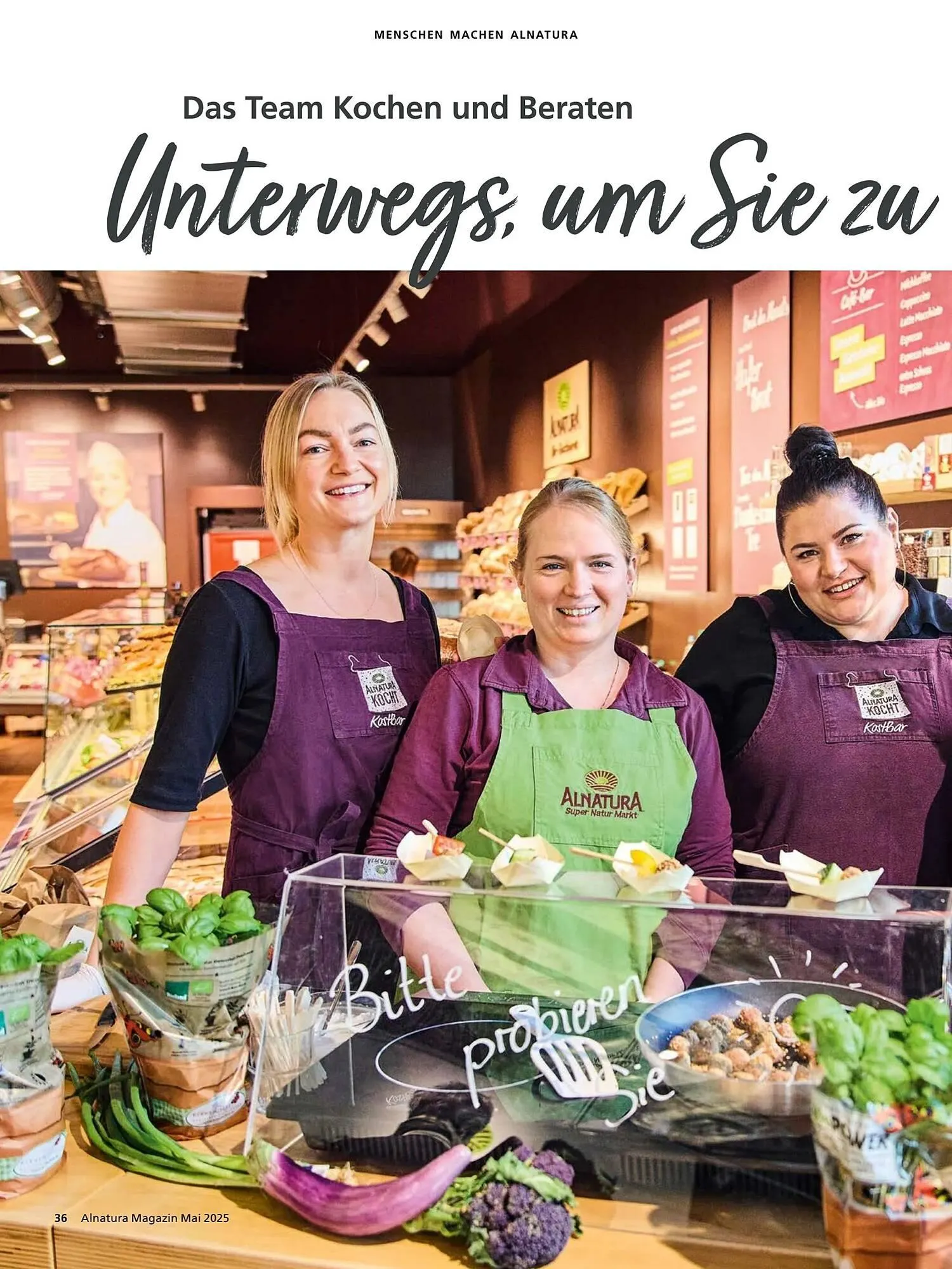 Alnatura Prospekt von 2. Mai bis 1. Juni 2025 - Prospekt seite 36