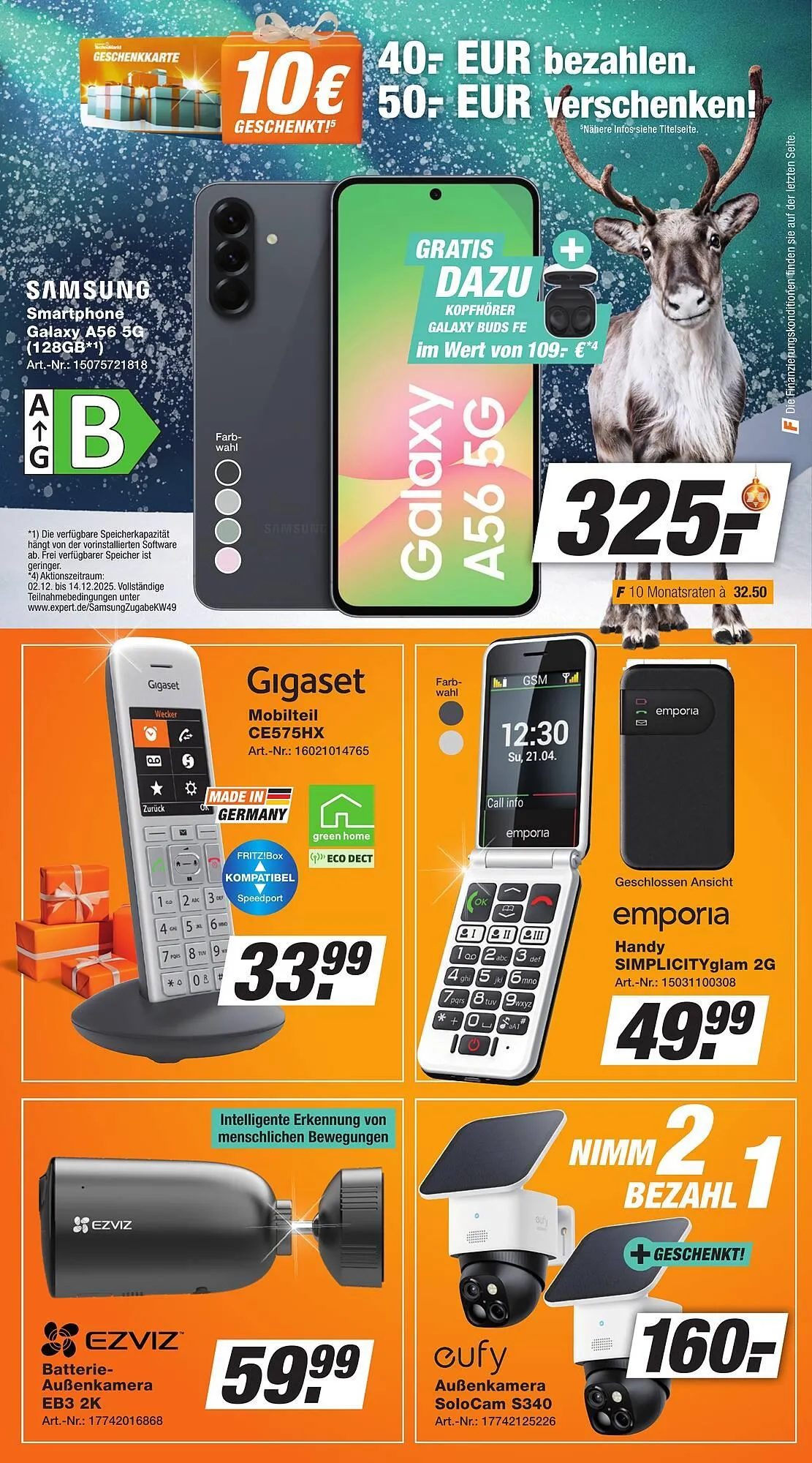 Expert Technomarkt Prospekt von 7. Dezember bis 13. Dezember 2025 - Prospekt seite 17