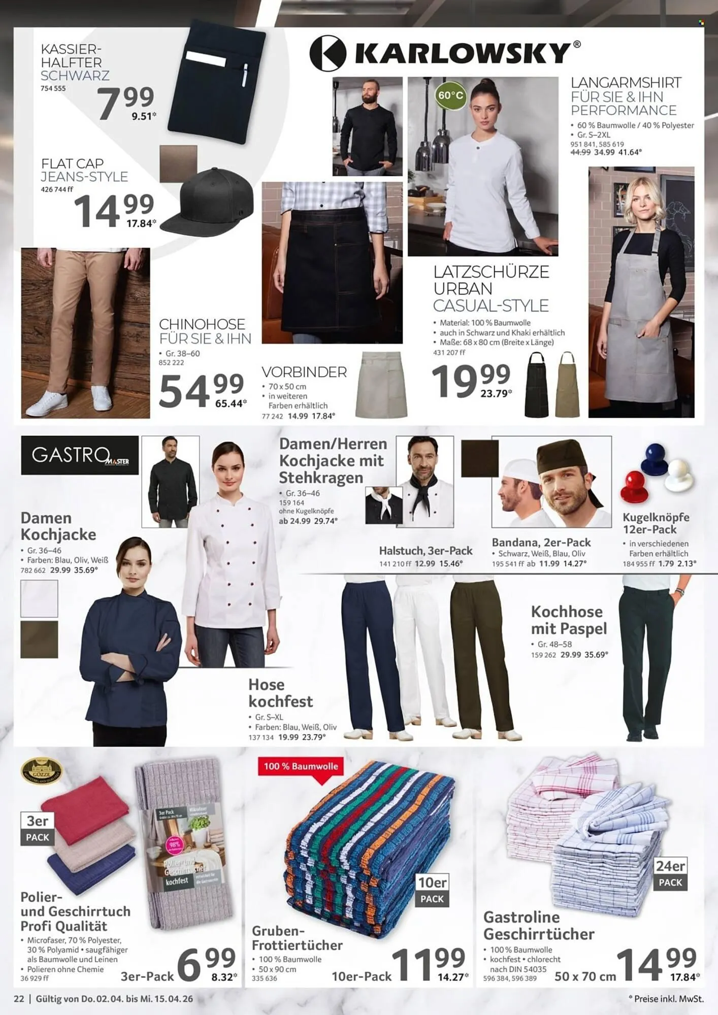 Selgros Prospekt von 2. April bis 15. April 2026 - Prospekt seite 22