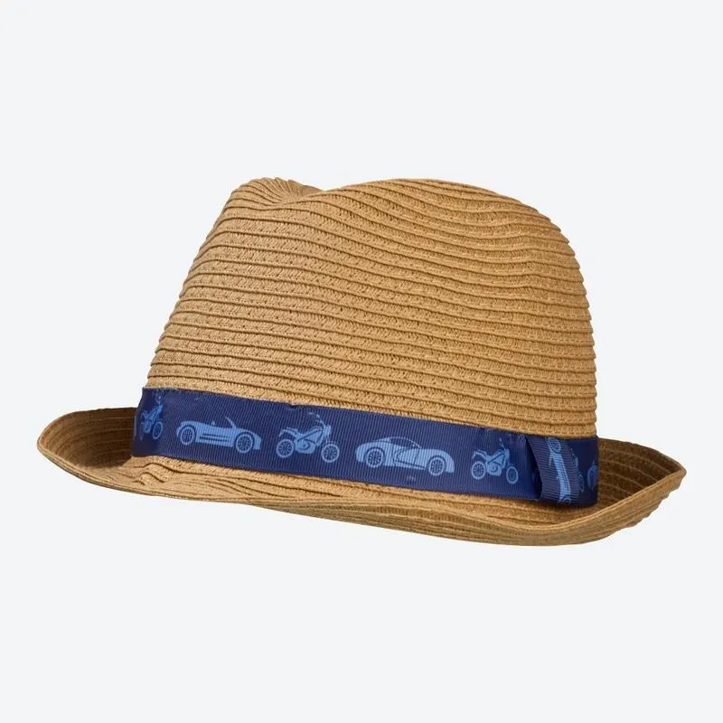 Kinder-Hut aus Papierstroh