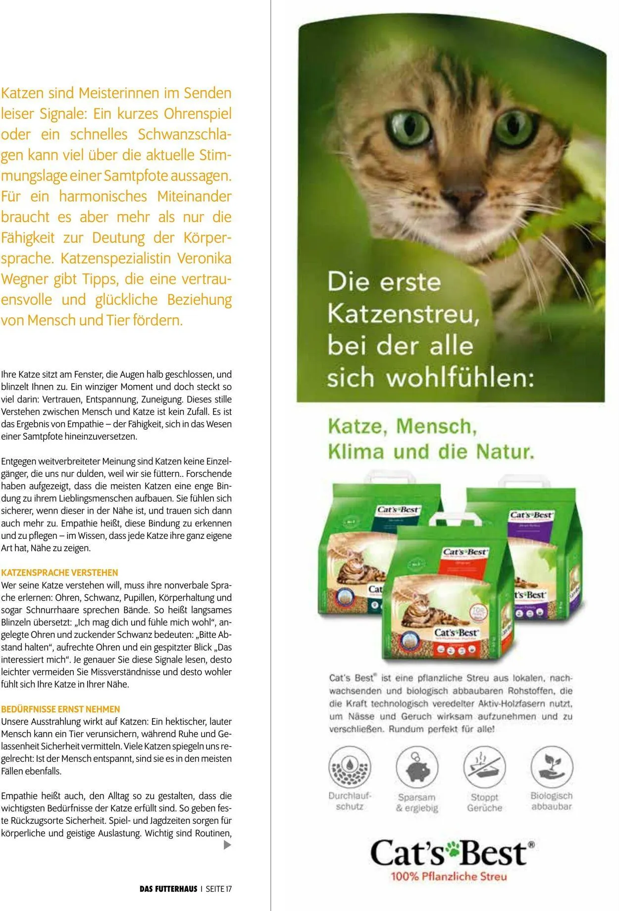 Futterhaus Aktueller Prospekt von 1. Oktober bis 31. Oktober 2025 - Prospekt seite 17