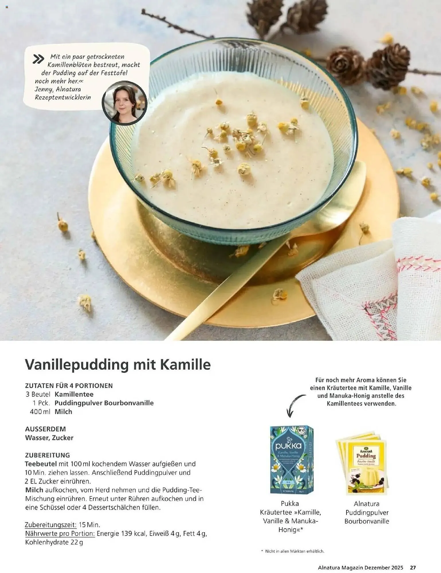 Alnatura Prospekt von 1. Dezember bis 31. Dezember 2025 - Prospekt seite 27