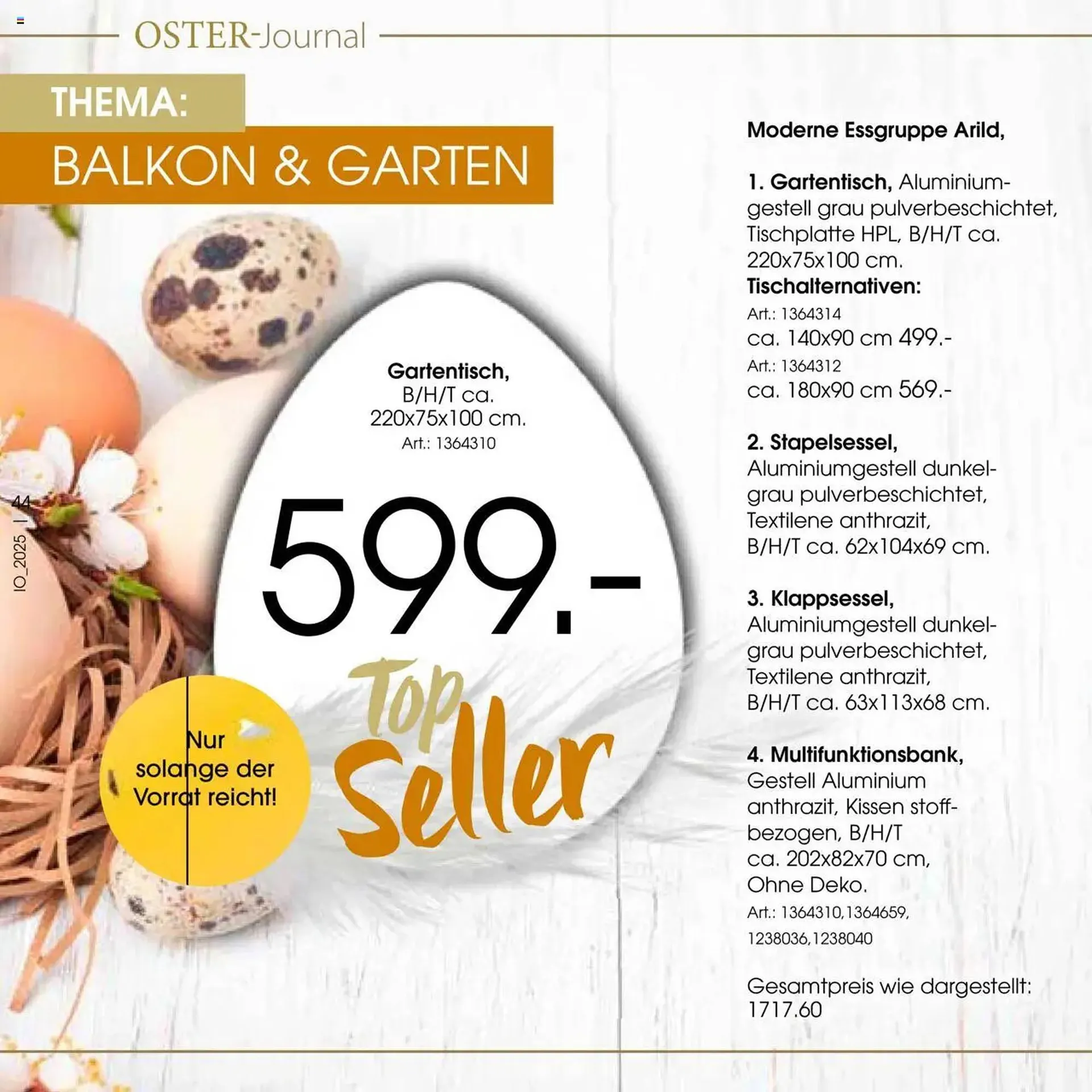 Zurbrüggen Prospekt von 11. April bis 26. April 2025 - Prospekt seite 46