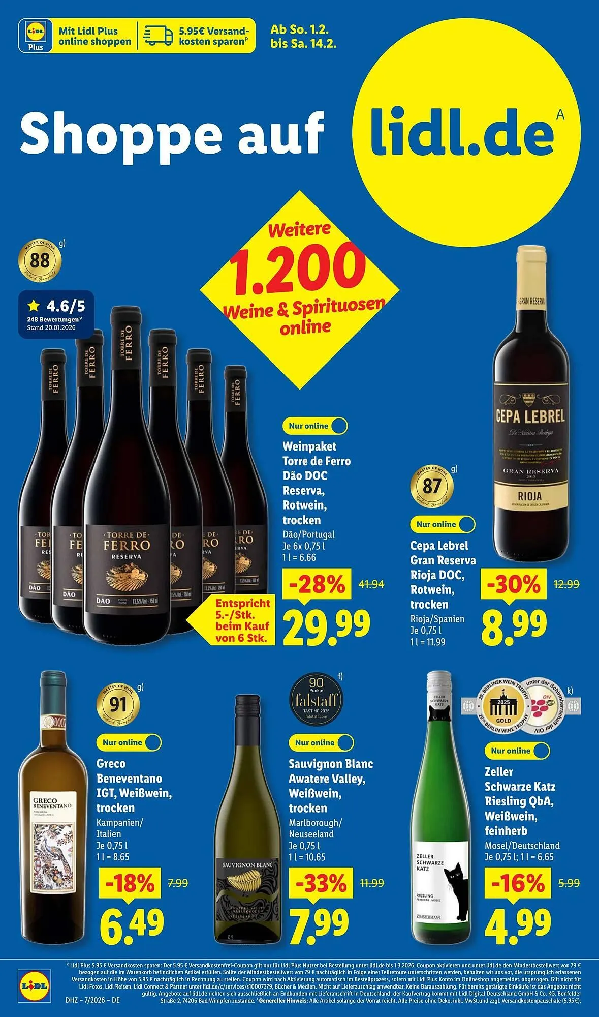 Lidl Prospekt von 9. Februar bis 15. Februar 2026 - Prospekt seite 62