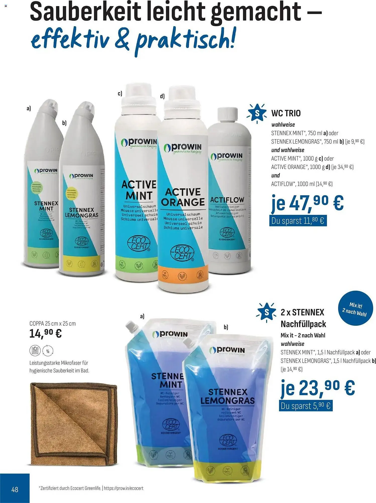Prowin Katalog von 1. Januar bis 30. Juni 2026 - Prospekt seite 48