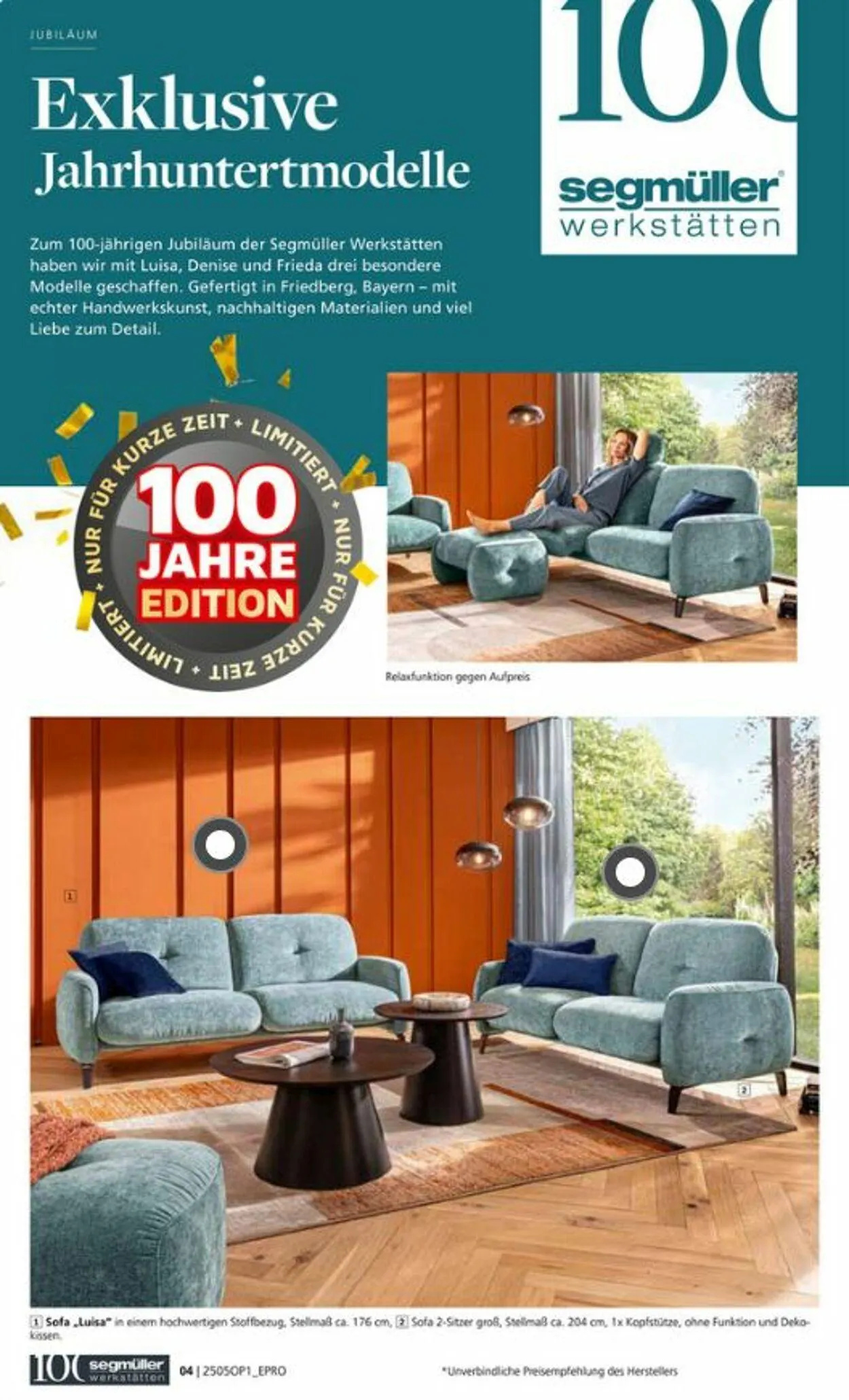 SEGMÜLLER von 24. Mai bis 31. August 2025 - Prospekt seite 4