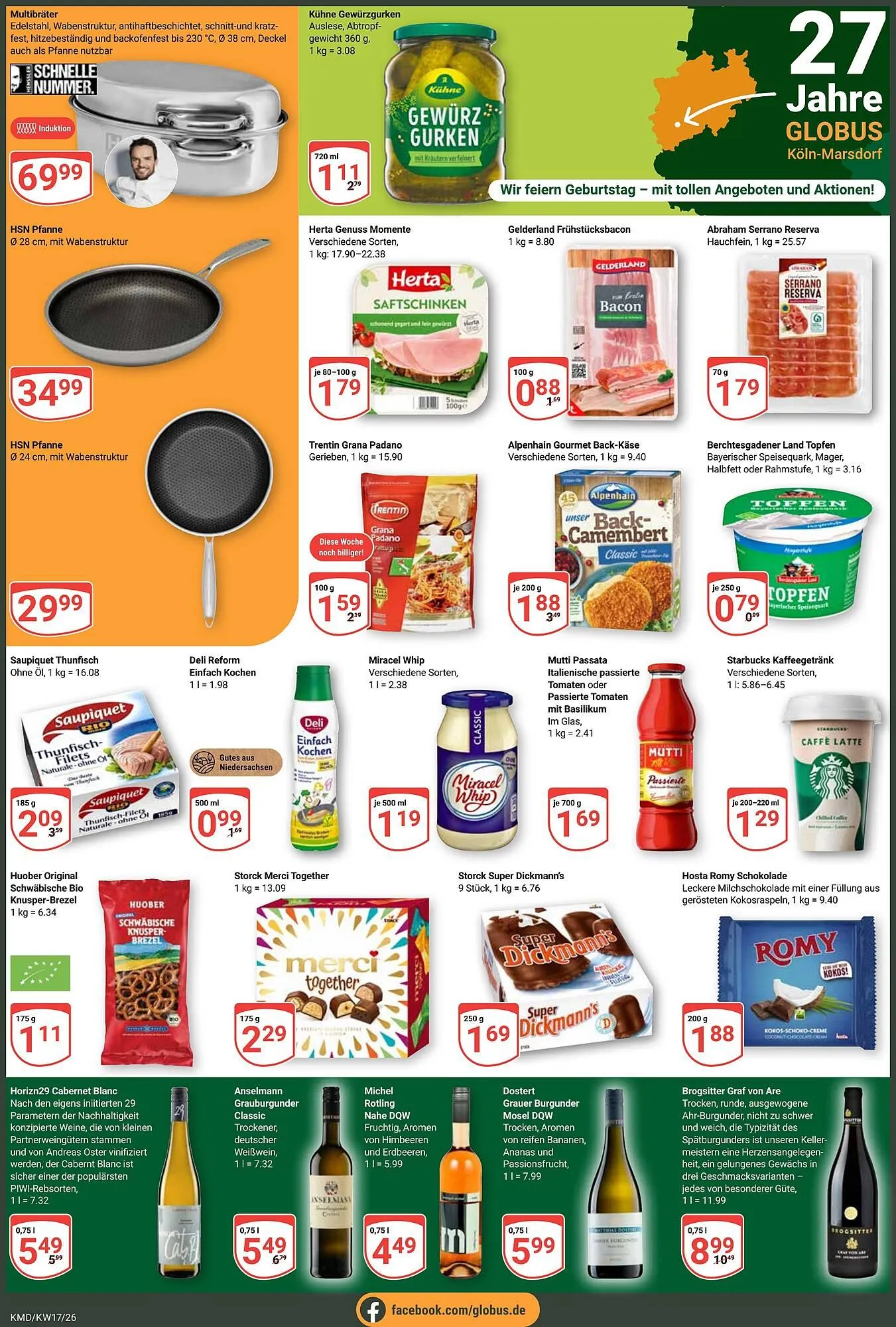 Globus Prospekt von 20. April bis 25. April 2026 - Prospekt seite 2