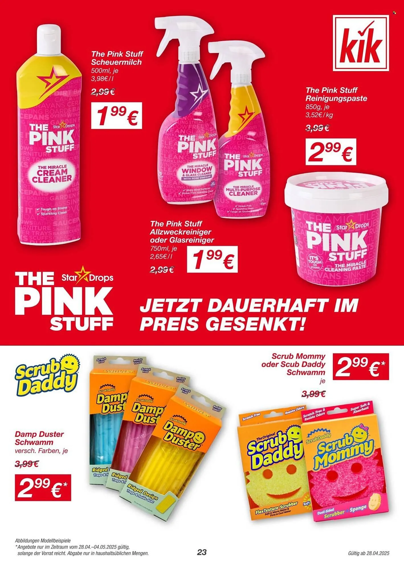 KiK Prospekt von 28. April bis 4. Mai 2025 - Prospekt seite 23