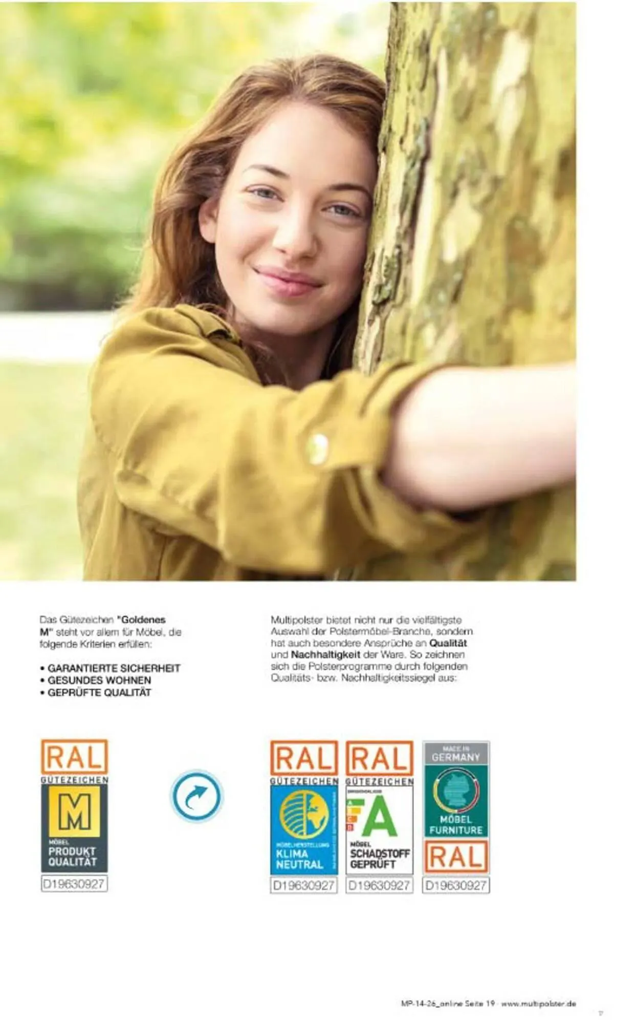 Multipolster Prospekt von 14. April bis 24. April 2026 - Prospekt seite 19