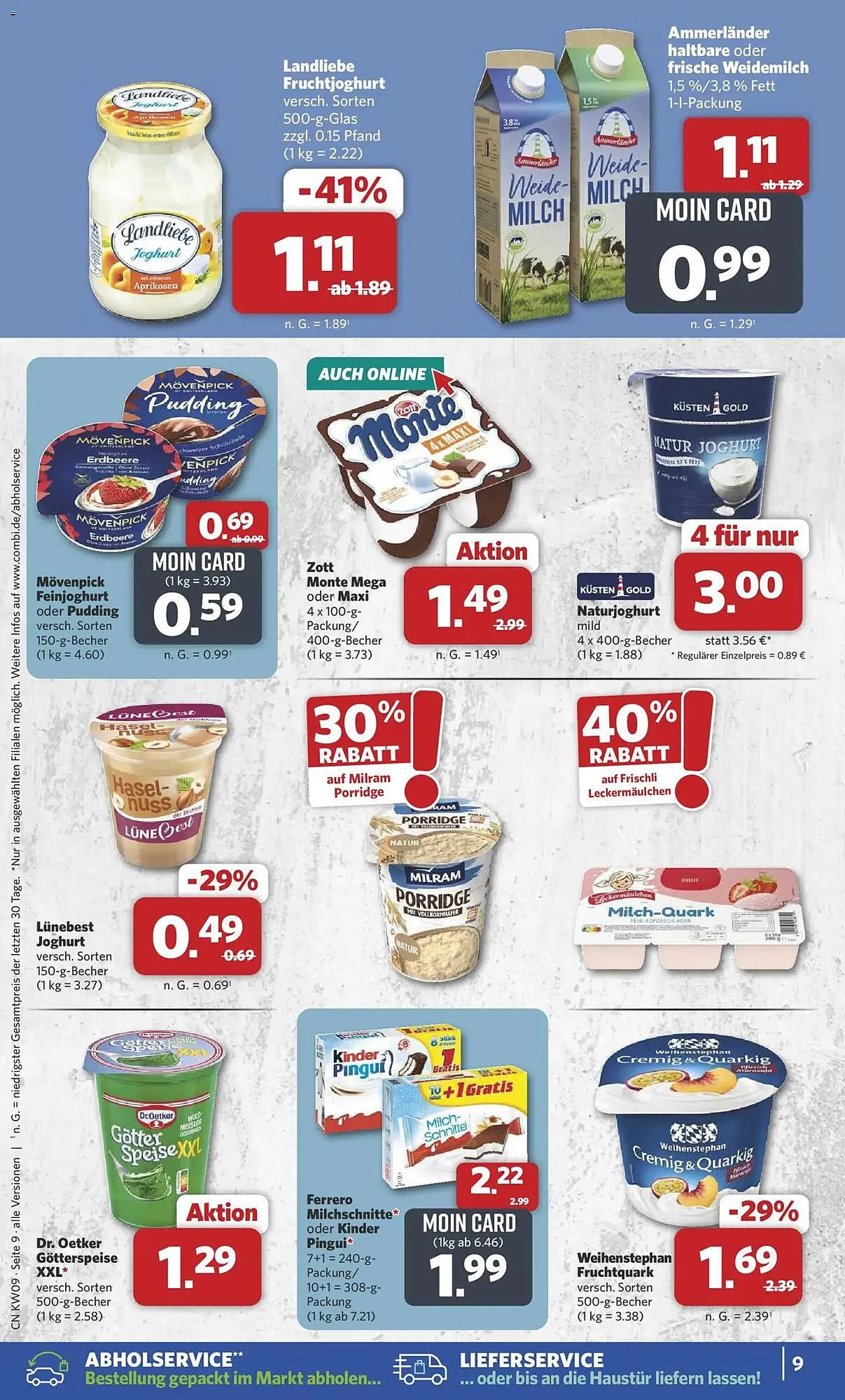 Combi Prospekt von 22. Februar bis 28. Februar 2026 - Prospekt seite 9