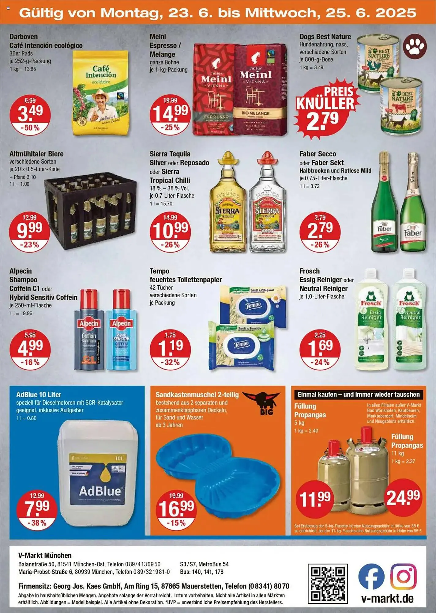 V Markt Prospekt von 20. Juni bis 25. Juni 2025 - Prospekt seite 20