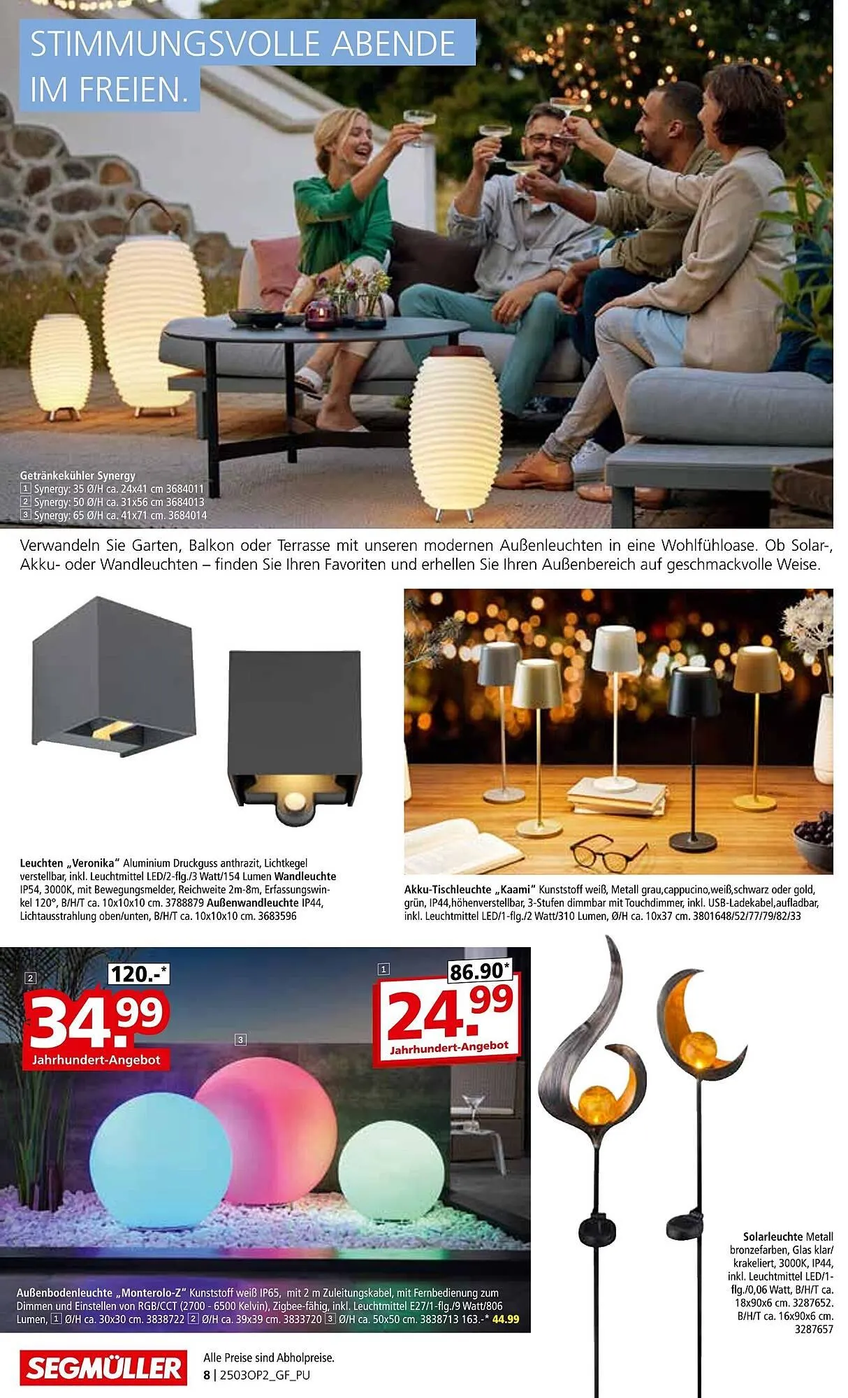 Segmüller Prospekt von 3. März bis 30. Mai 2025 - Prospekt seite 8