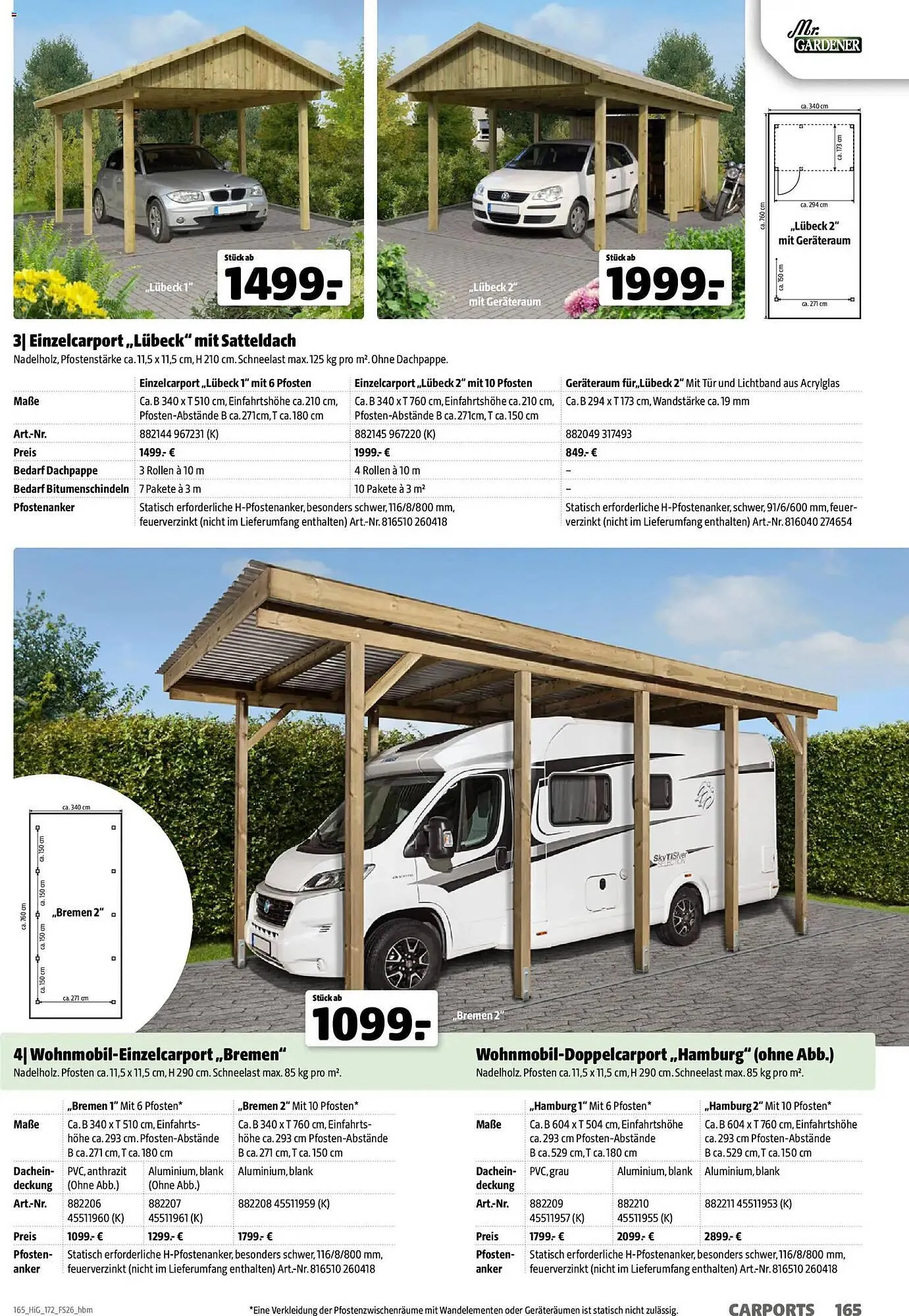 Hagebau Prospekt von 2. März bis 31. Dezember 2026 - Prospekt seite 165