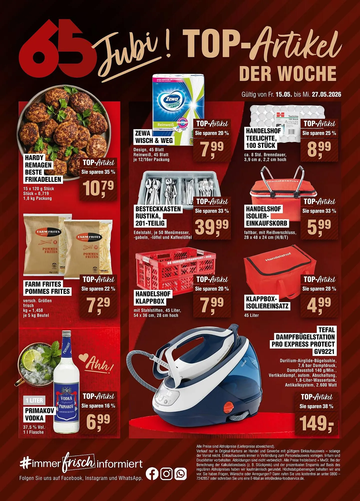 Handelshof Prospekt von 15. Mai bis 27. Mai 2026 - Prospekt seite 4