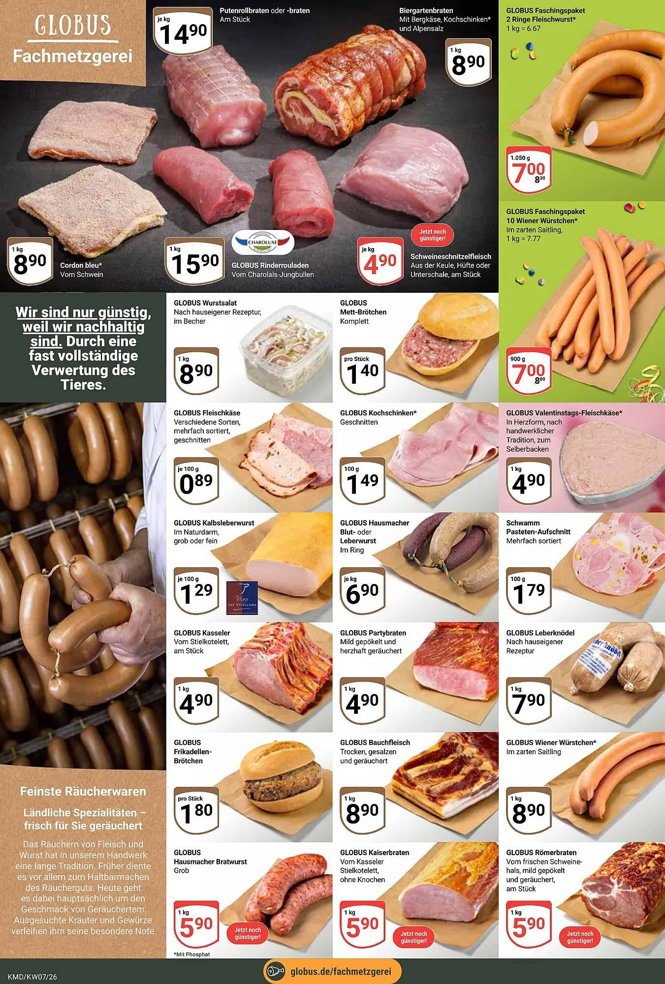 Globus Prospekt von 9. Februar bis 14. Februar 2026 - Prospekt seite 8