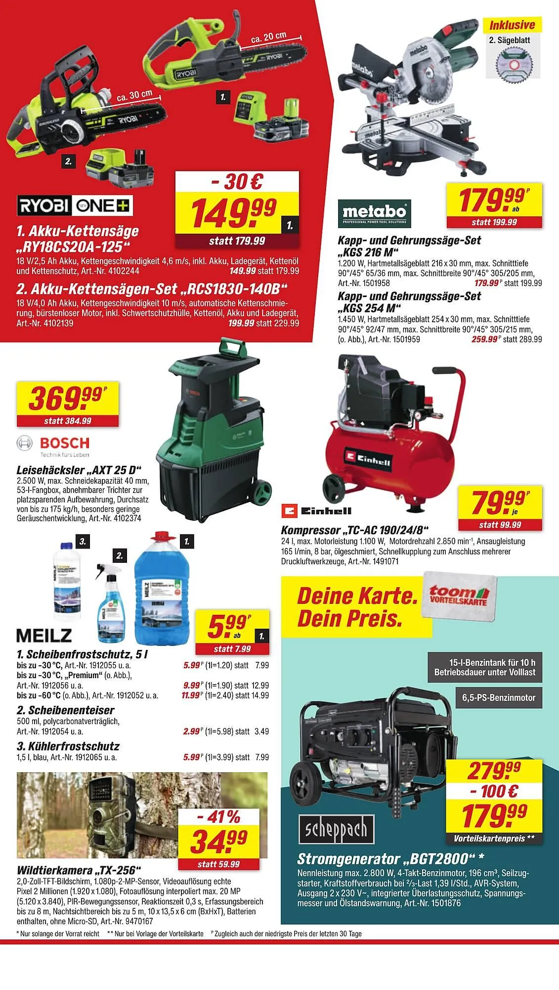 Toom Baumarkt Prospekt von 13. Dezember bis 24. Dezember 2025 - Prospekt seite 8