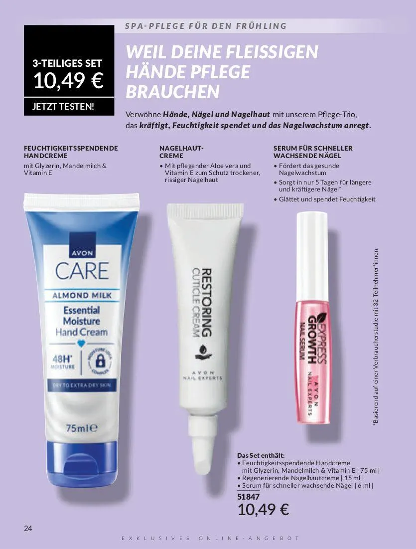 Avon Aktueller Prospekt von 7. Mai bis 21. Mai 2025 - Prospekt seite 24