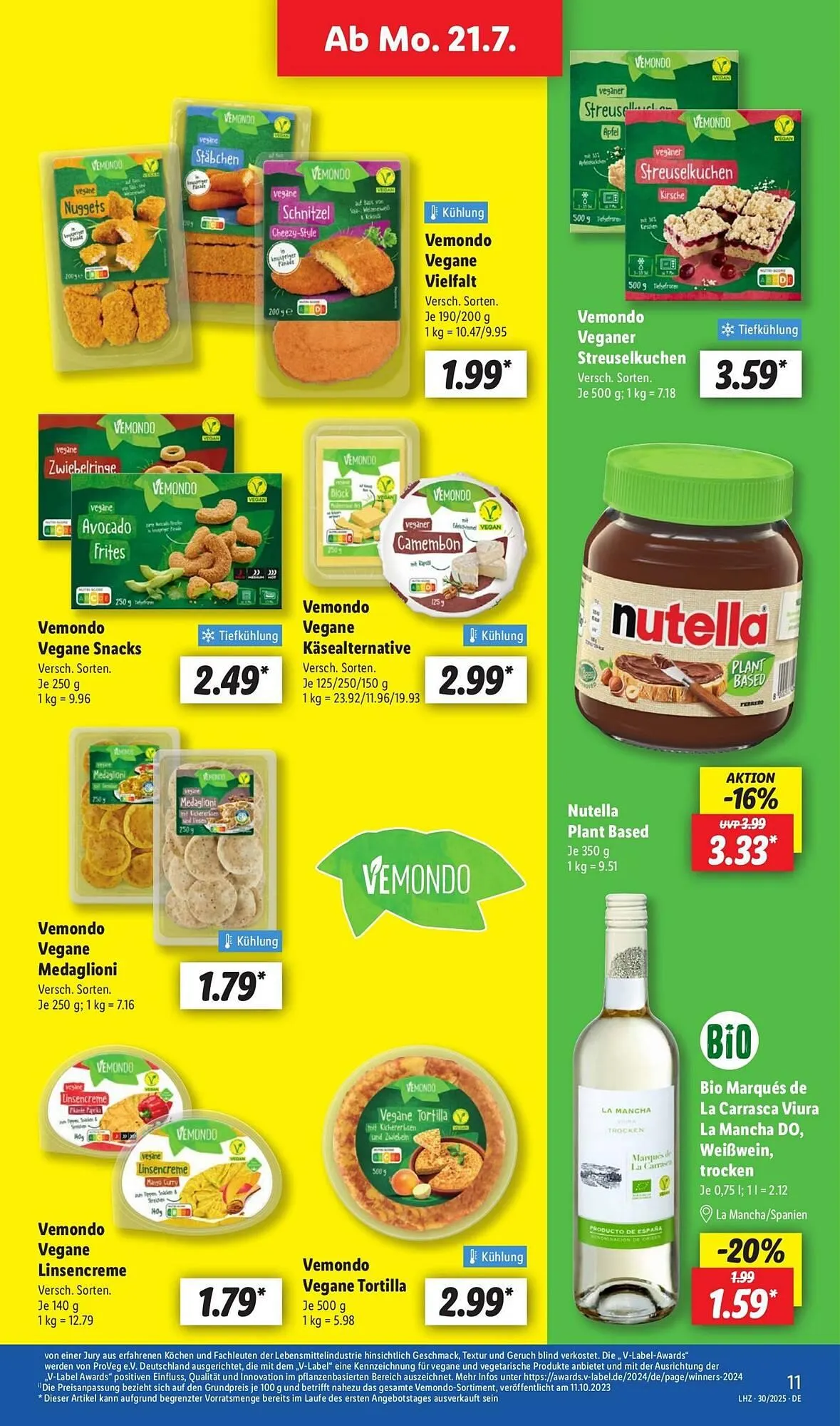 Lidl Prospekt von 28. Juli bis 2. August 2025 - Prospekt seite 7
