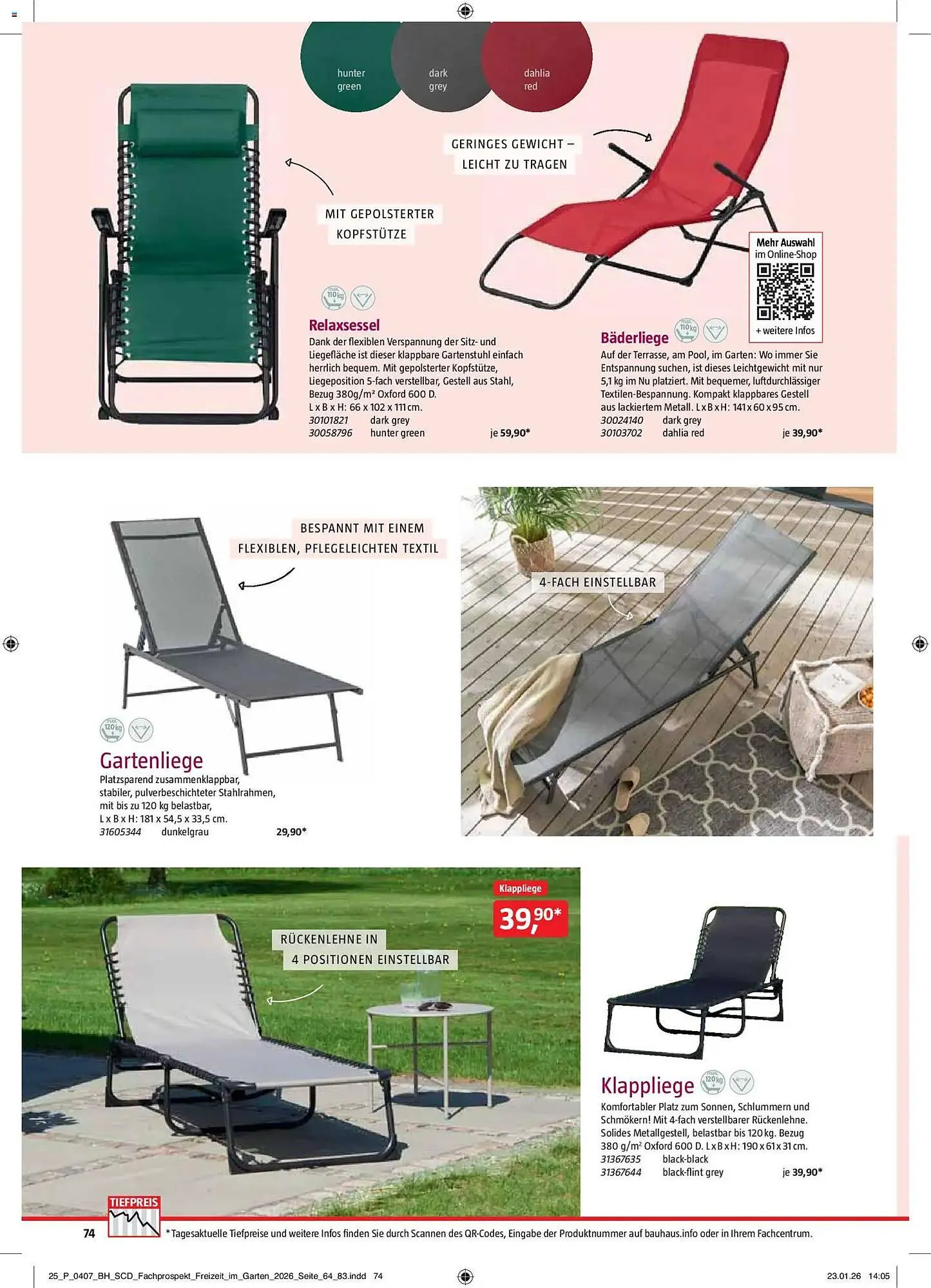 Bauhaus Prospekt von 2. März bis 30. Juni 2026 - Prospekt seite 74