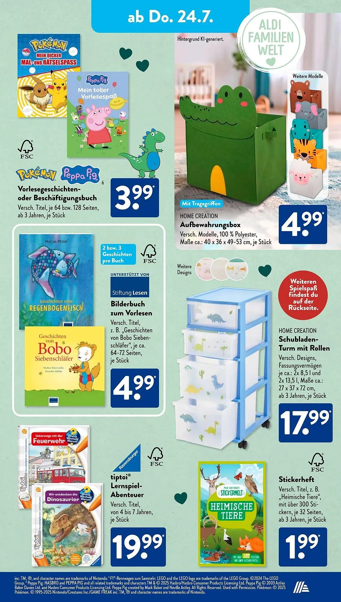 Aldi Süd Prospekt von 21. Juli bis 27. Juli 2025 - Prospekt seite 19