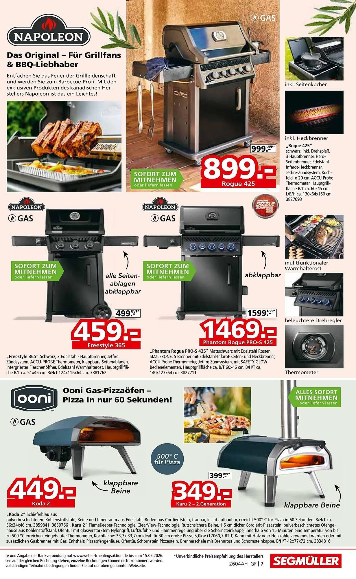 Segmüller Prospekt von 11. April bis 2. Mai 2026 - Prospekt seite 7